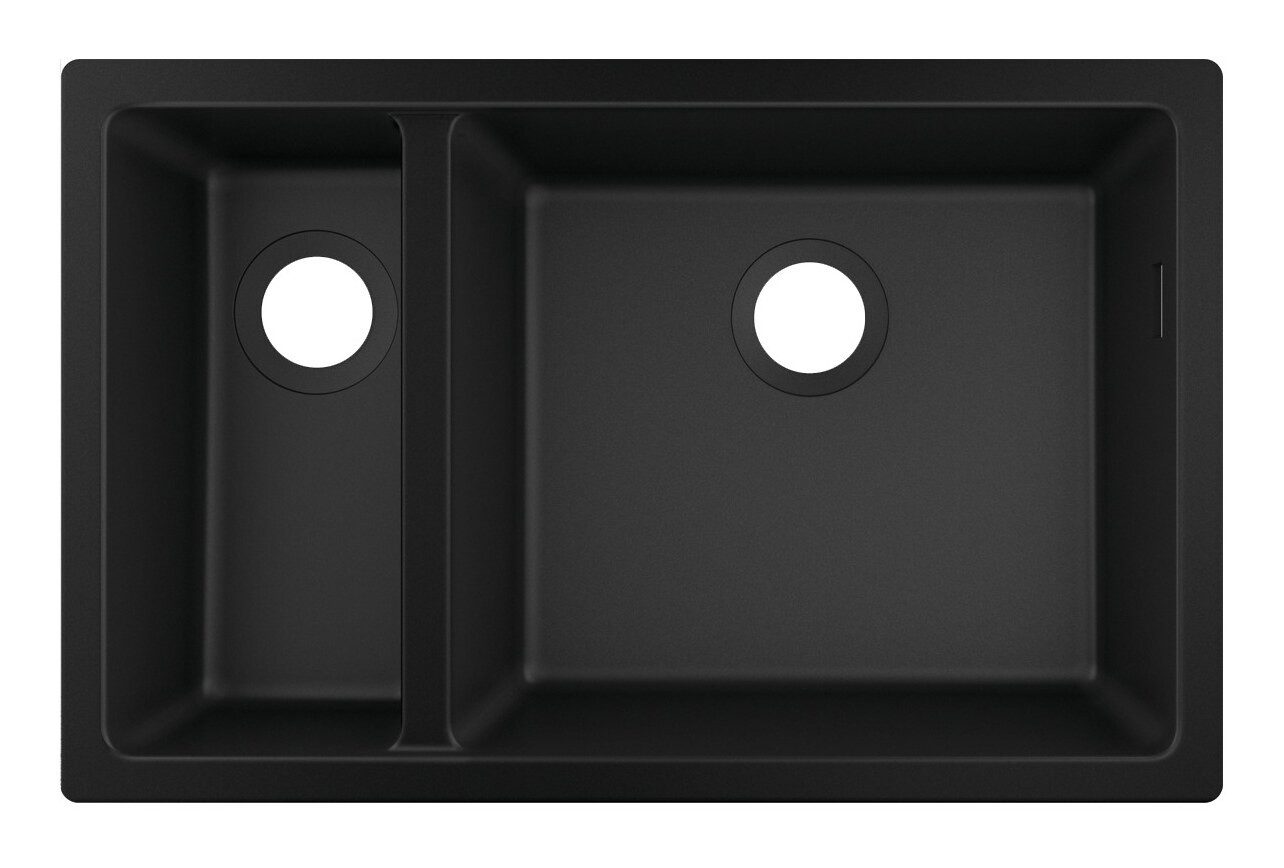hansgrohe Küchenspüle S51, S510-U635 Unterbauspüle 180/450