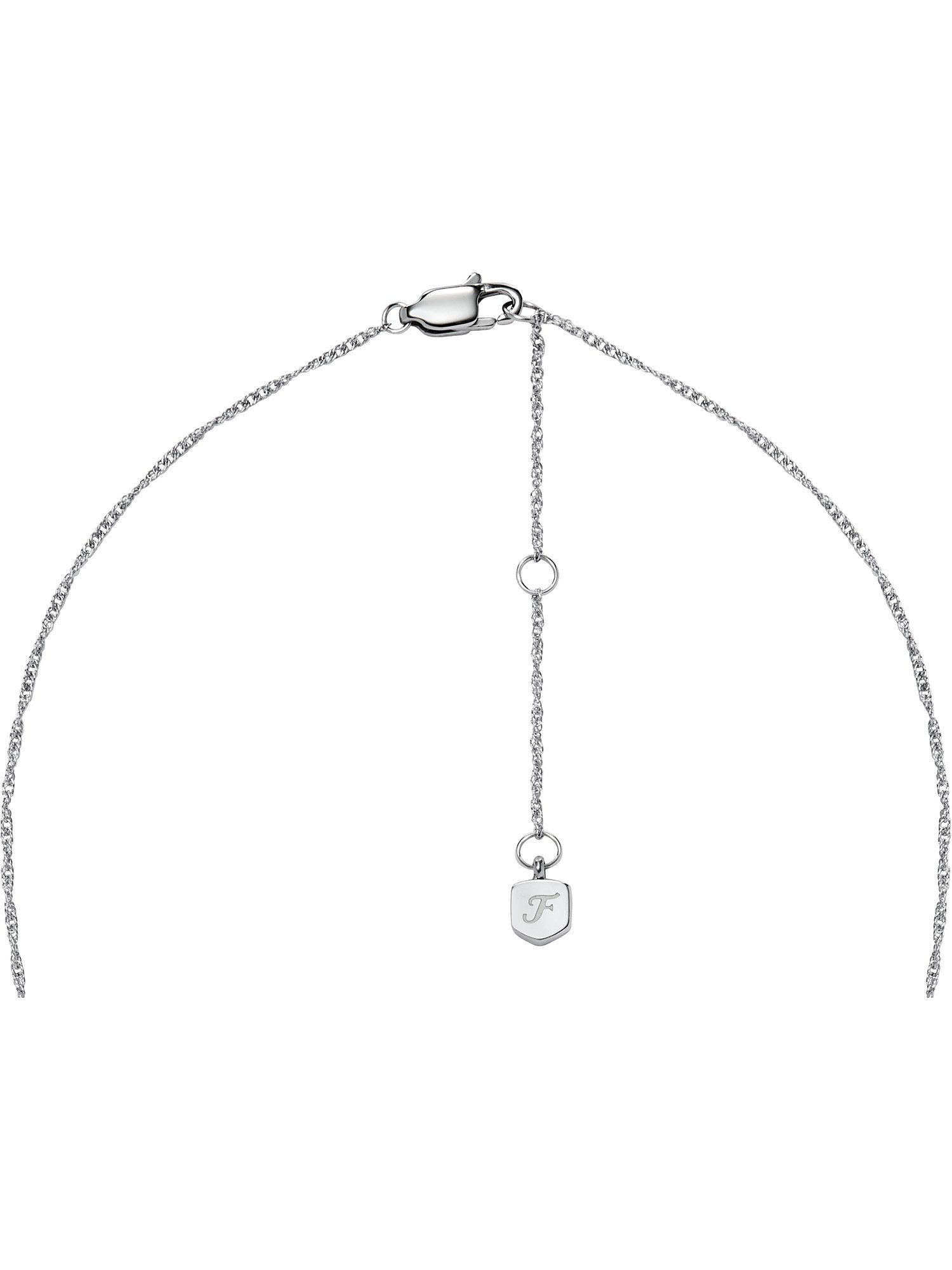 Fossil Collier Fossil Damen-Kette Edelst...