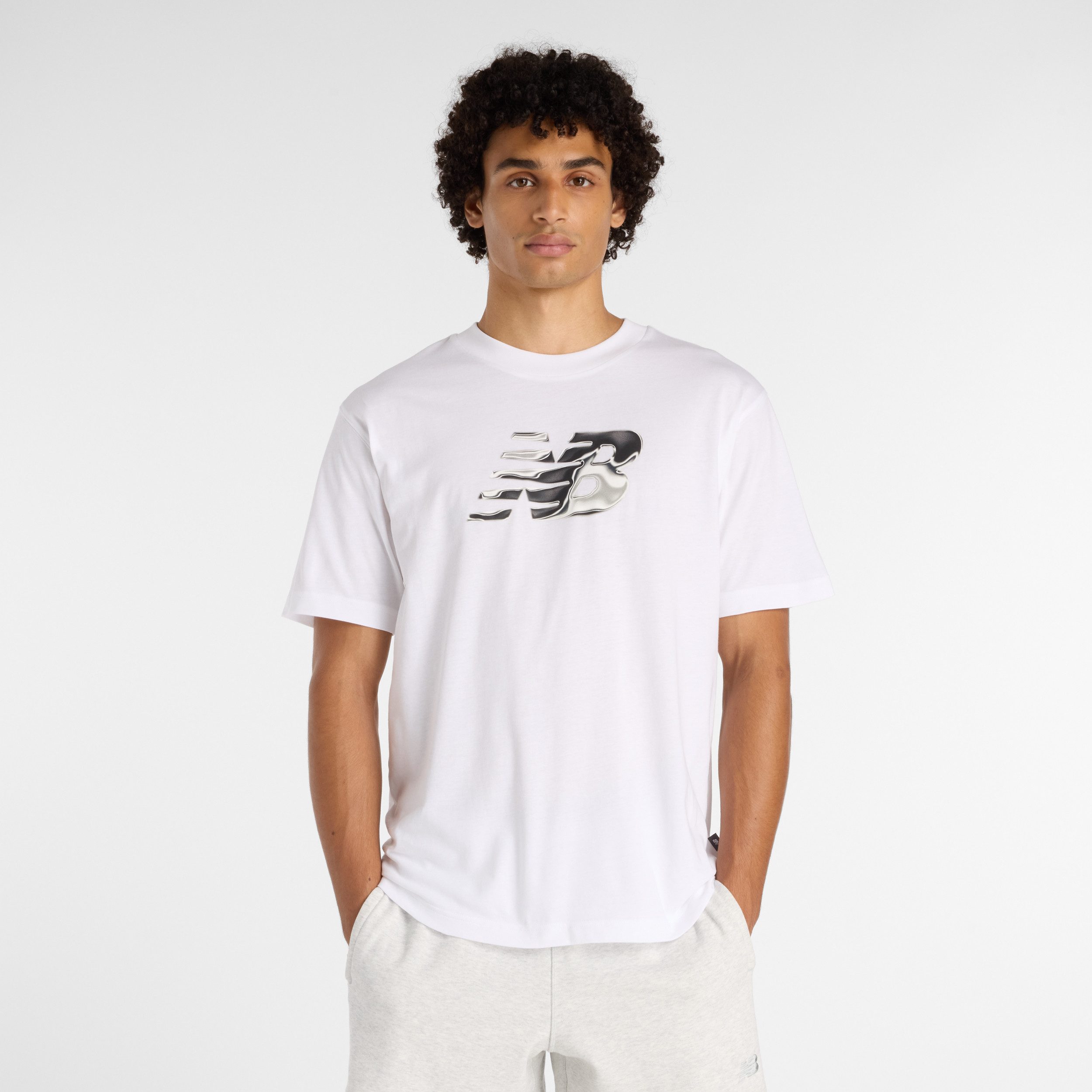 New Balance Funktionsshirt Kurzarm, für Sport- und Outdooraktivitäten, mit günstig online kaufen