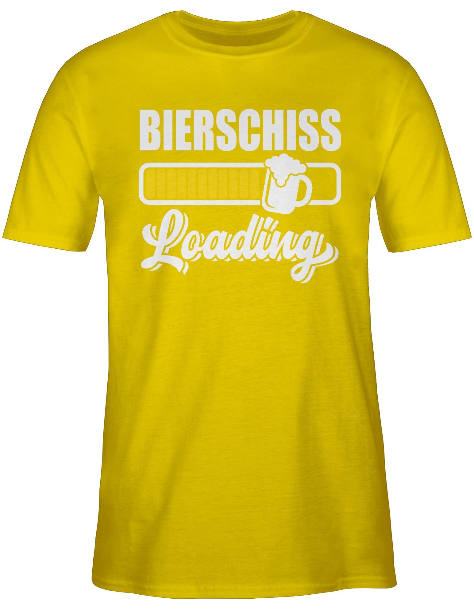 Karneval loading 3 Gelb Outfit T-Shirt Shirtracer Bierschiss