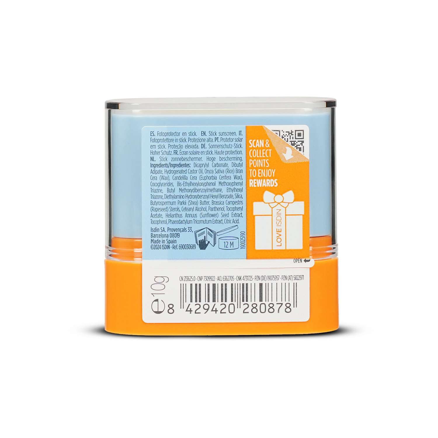 Isdin Lippenbalsam ISDIN Fotoprotector Invisible Stick Balsam 10g PZN 19075957