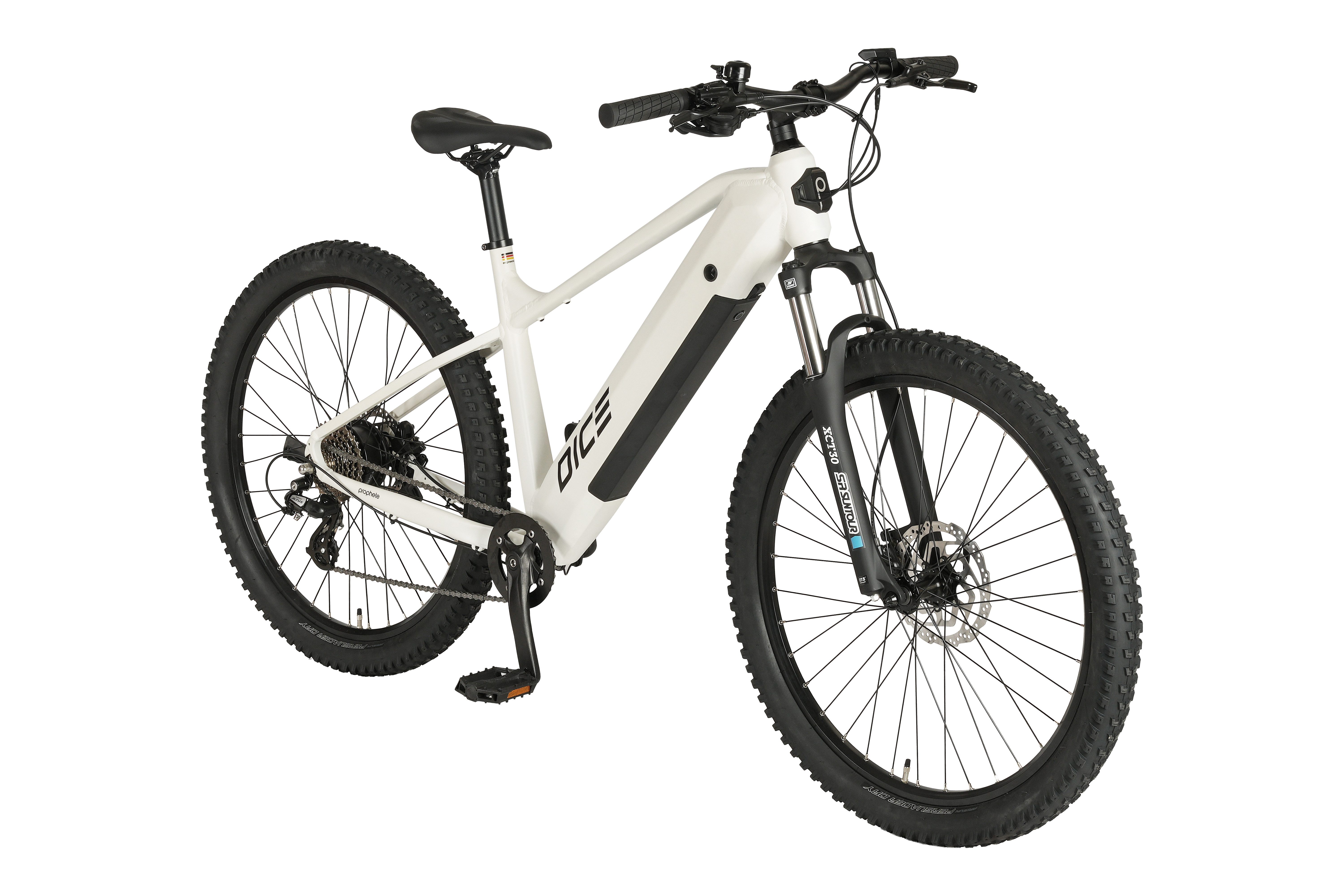 Prophete E-Bike Mountainbike Dice 1.8, 8 Gang Shimano Altus Schaltwerk, Kettenschaltung, Heckmotor, 360 Wh