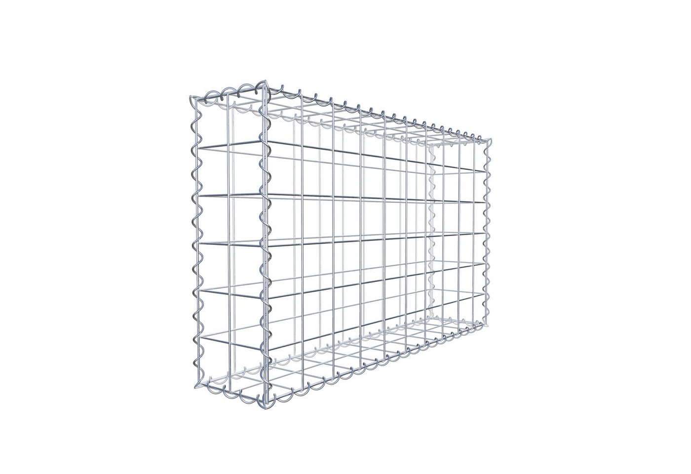 Thumbnail - Gabiona Gabionenzaun Gabione 100 cm x 60 cm x 20 cm (L x H x T), Maschenweite 10 cm x 10, (Gabione 100 cm x 60 cm x 20 c...