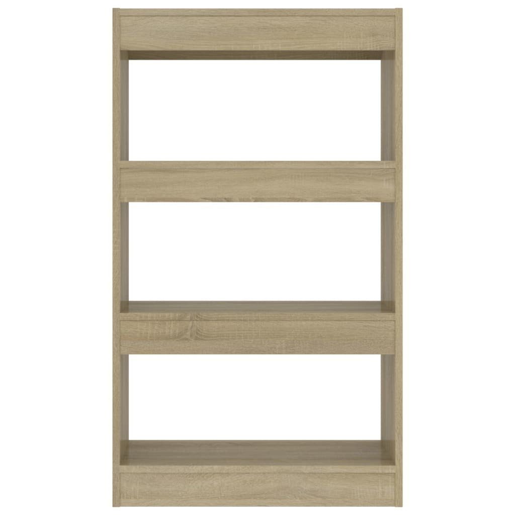 Bücherregal furnicato Sonoma-Eiche Bücherregal/Raumteiler Holzwerkstoff cm 60x30x103