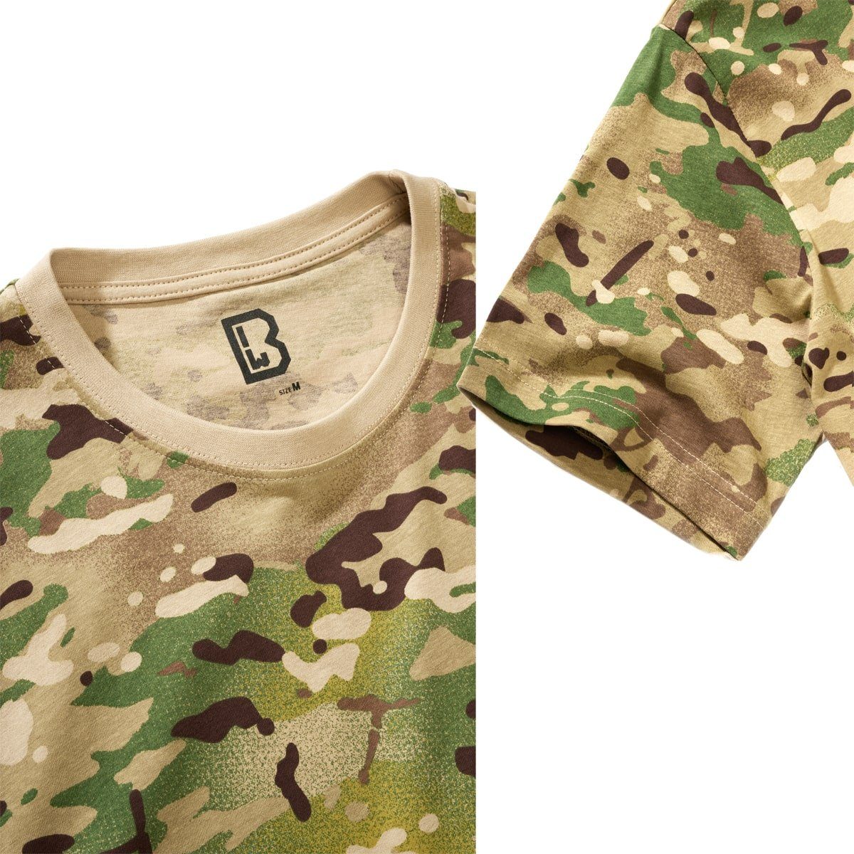 Brandit Herren Brandit T-Shirt AT-Digital Army T-Shirt