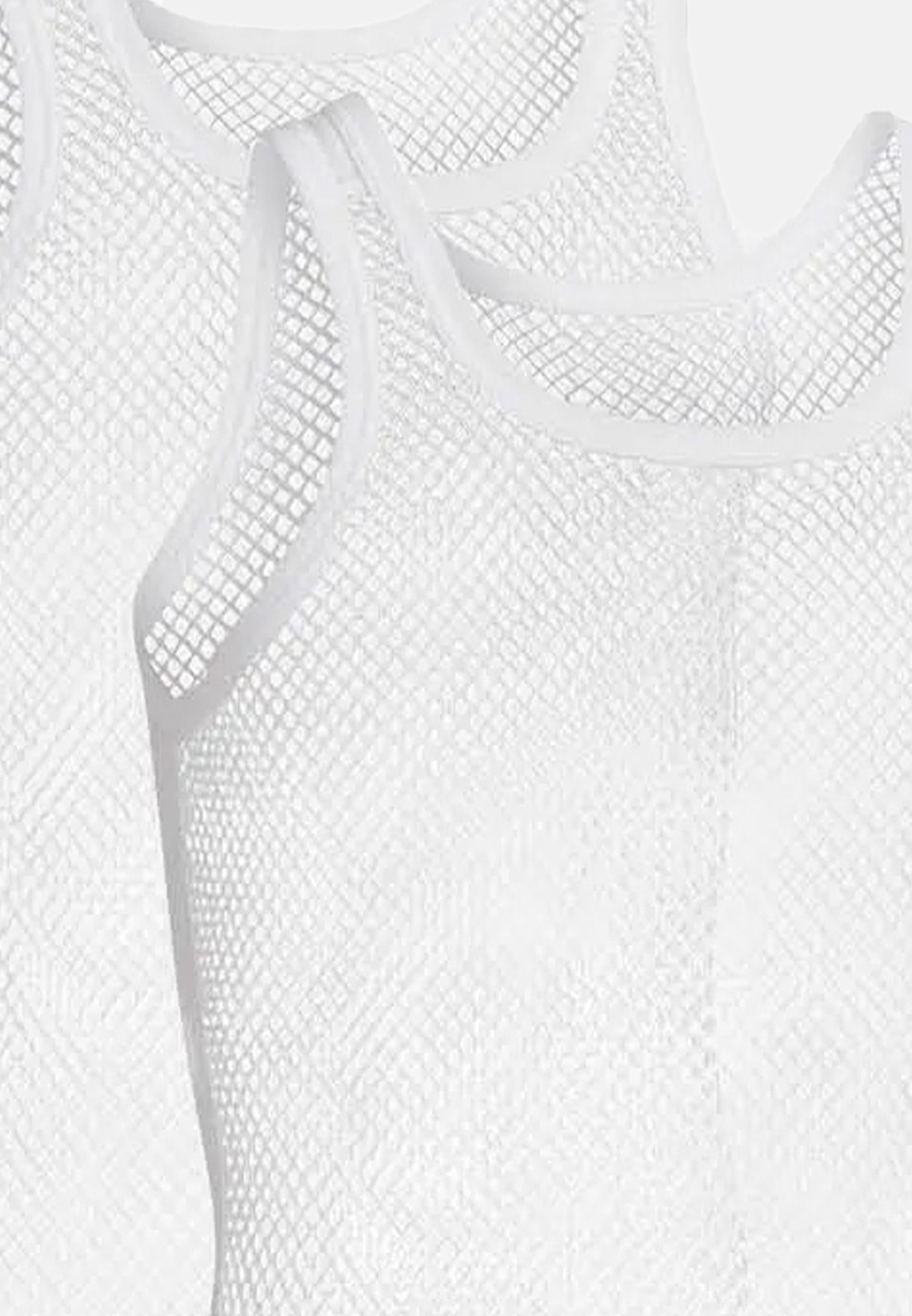 Tanktop Cotton 4er Unterhemd Unterhemd Resteröds Organic Luftige / (Spar-Set, Pack - 4-St) Mesh-Struktur - Baumwolle