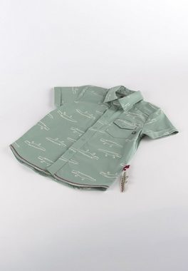 Sigikid Langarmhemd Kinderhemd Batist Hemd Happy Crocodile (1-tlg)