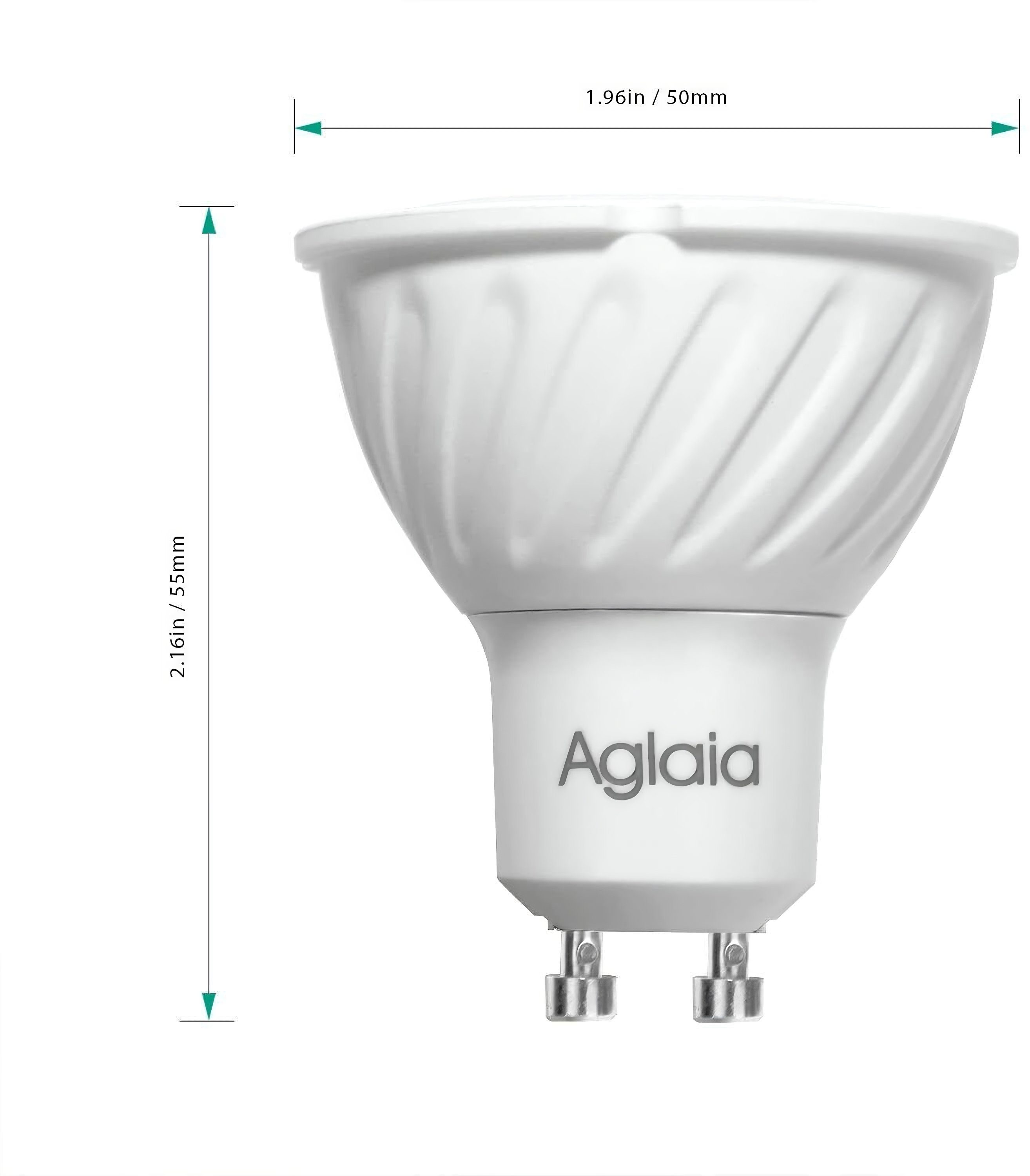 Aglaia LED-Leuchtmittel GU5.3, GU10, Spot, Deckenlampe, ERSATZ GU10, Deckenspot Lampen, Leuchtmittel, Warmweiß 5,3, 42W GU Deckenleuchte, HALOGENLAMPEN