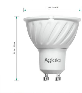 Aglaia LED-Leuchtmittel GU5.3, GU10, Spot, Warmweiß ERSATZ 42W HALOGENLAMPEN, GU 5,3, GU10, Leuchtmittel, Lampen, Deckenleuchte, Deckenlampe, Deckenspot