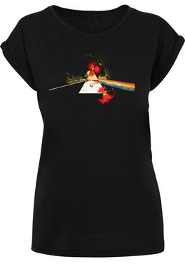 F4NT4STIC T-Shirt Pink Floyd Liquid Edition Prism Logo - Dark Side of the Moon Damen,Premium Merch,Regular-Fit,Kurze Ärmel,Bandshirt