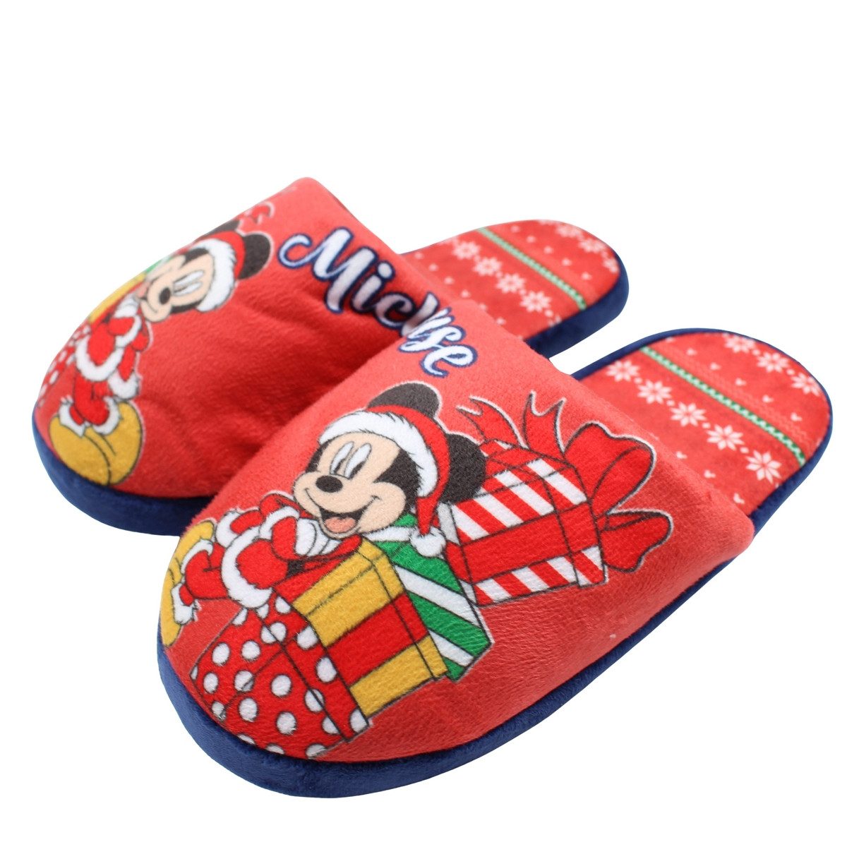 Disney Disney Mickey Maus Kinder Домашняя обувь Slipper Шлепанцы Pantoffel Gr. 28 bis 34