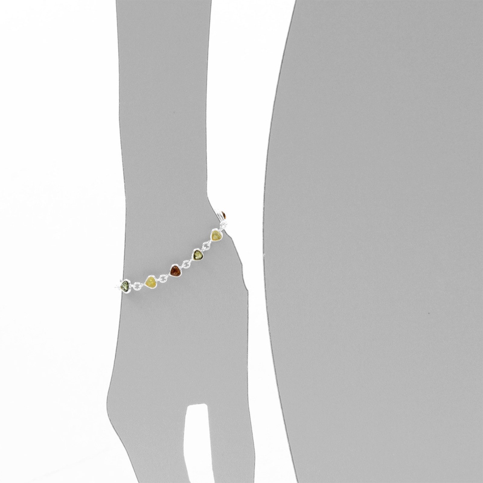 OSTSEE-SCHMUCK Armband Ostsee-Schmuck Armband kleines Herz Armband kleines Herz