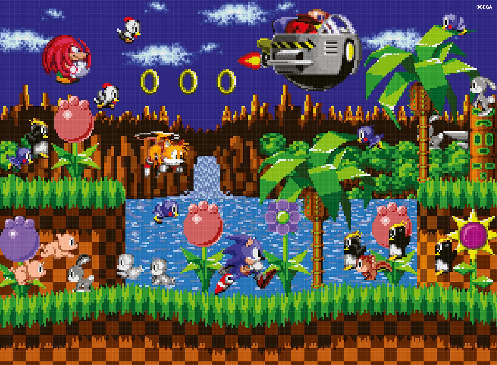 Ravensburger Puzzle Classic Sonic, 500 Puzzleteile, günstig online kaufen