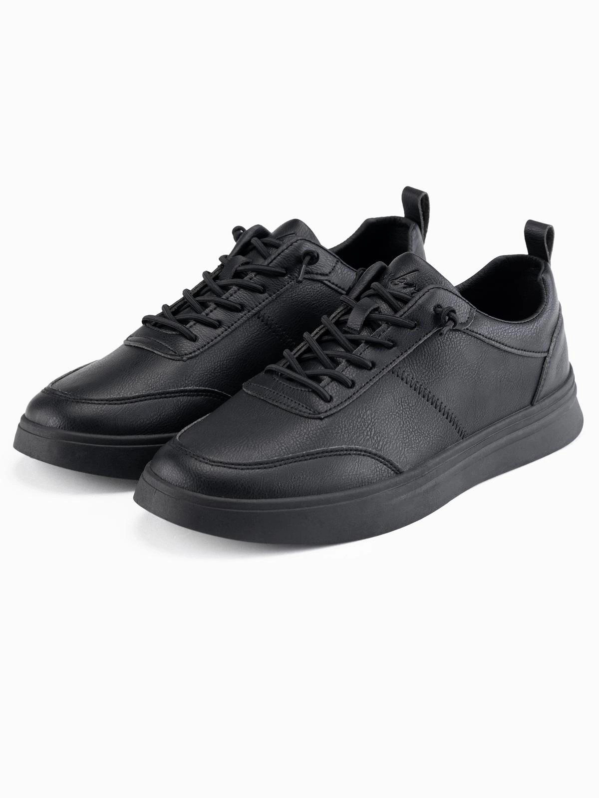 Einfarbige Sportschuhe für Männer mit Nähten Sneaker