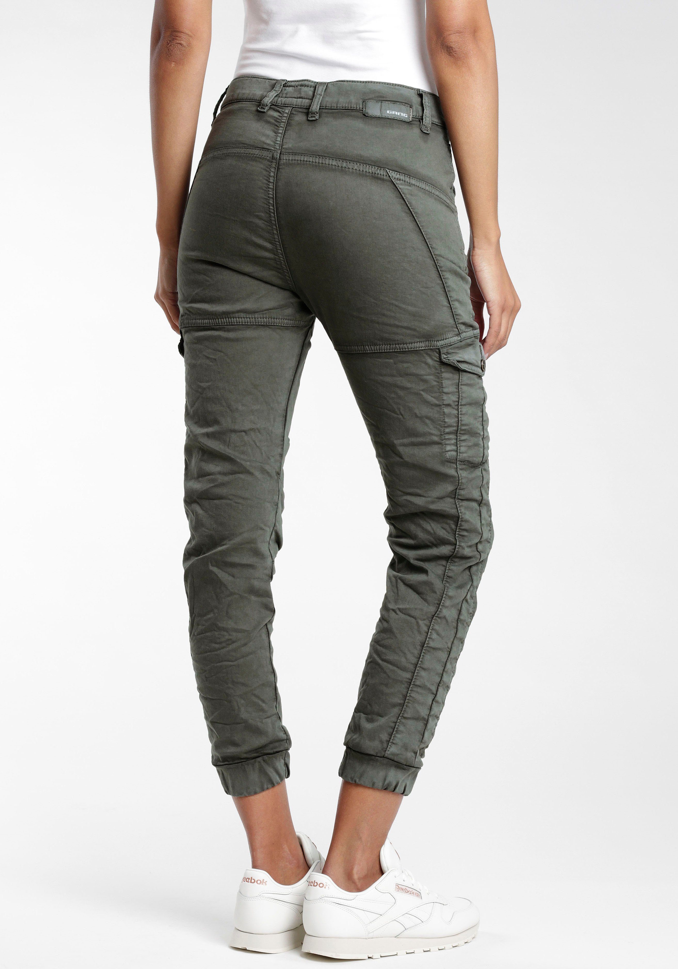 GANG Cargohose 94GISELLE mit aufgesetzten Cargotaschen