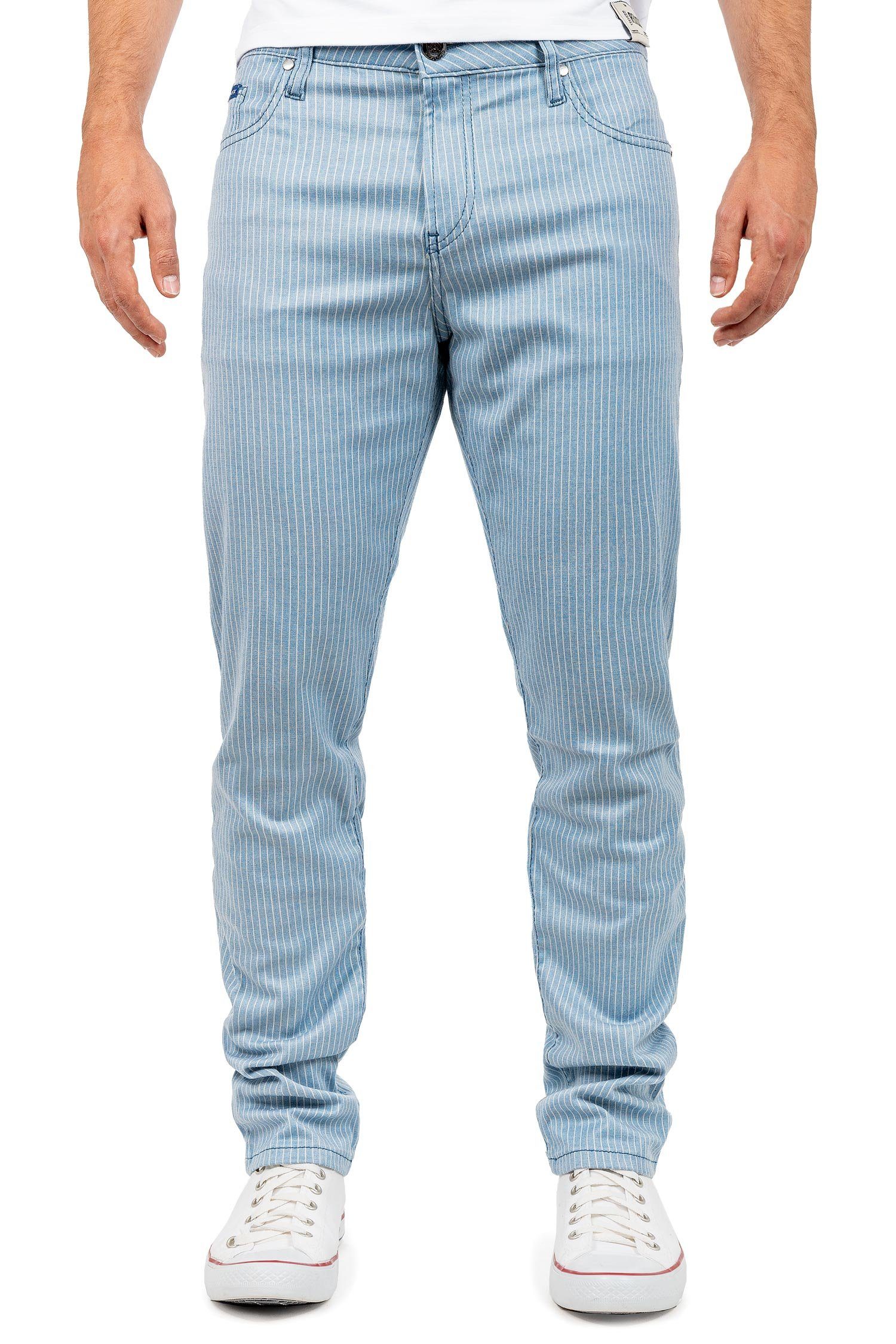 Cipo & Baxx Stoffhose Herren slim fit Hose Mid Waist BA-CD841 mit schlichte günstig online kaufen