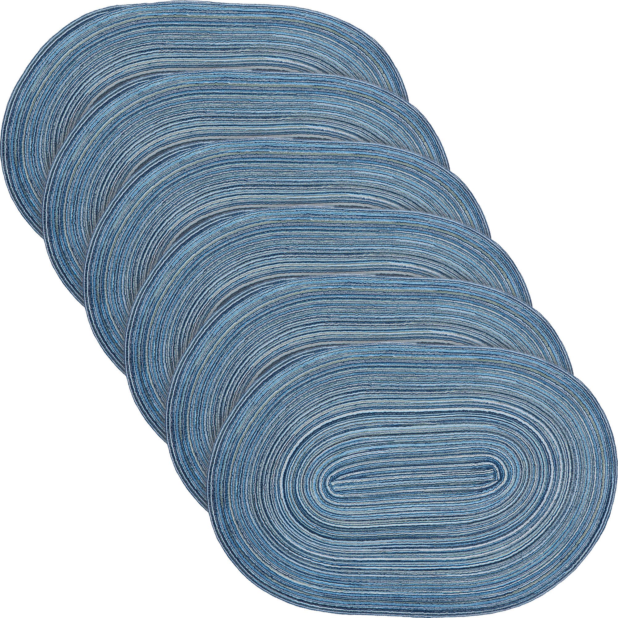 Erwin Müller Platzset Tischset "Silves" 6er-Pack, Uni