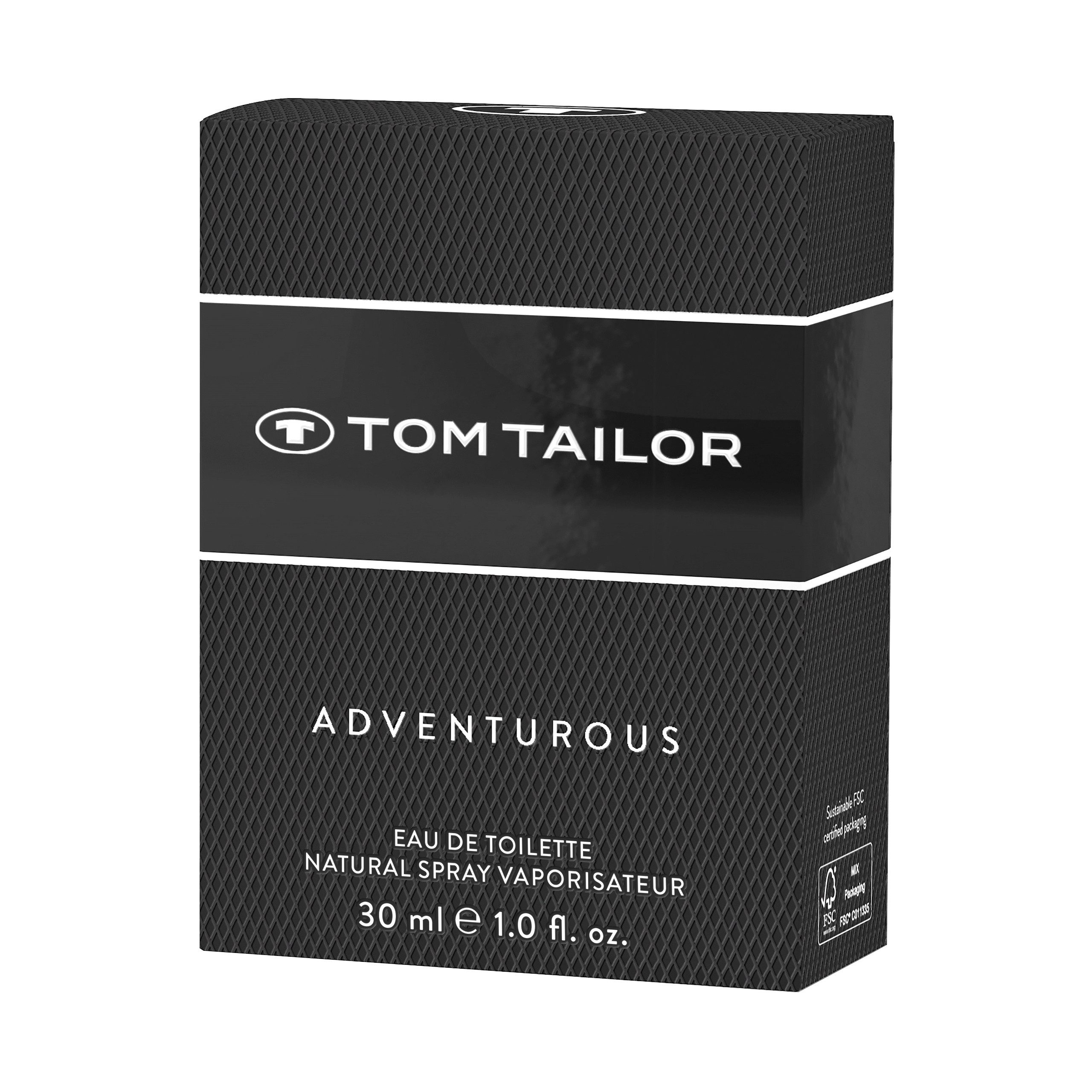 TOM TAILOR Eau de Toilette ADVENNUROUS, EdT 30 ml Man