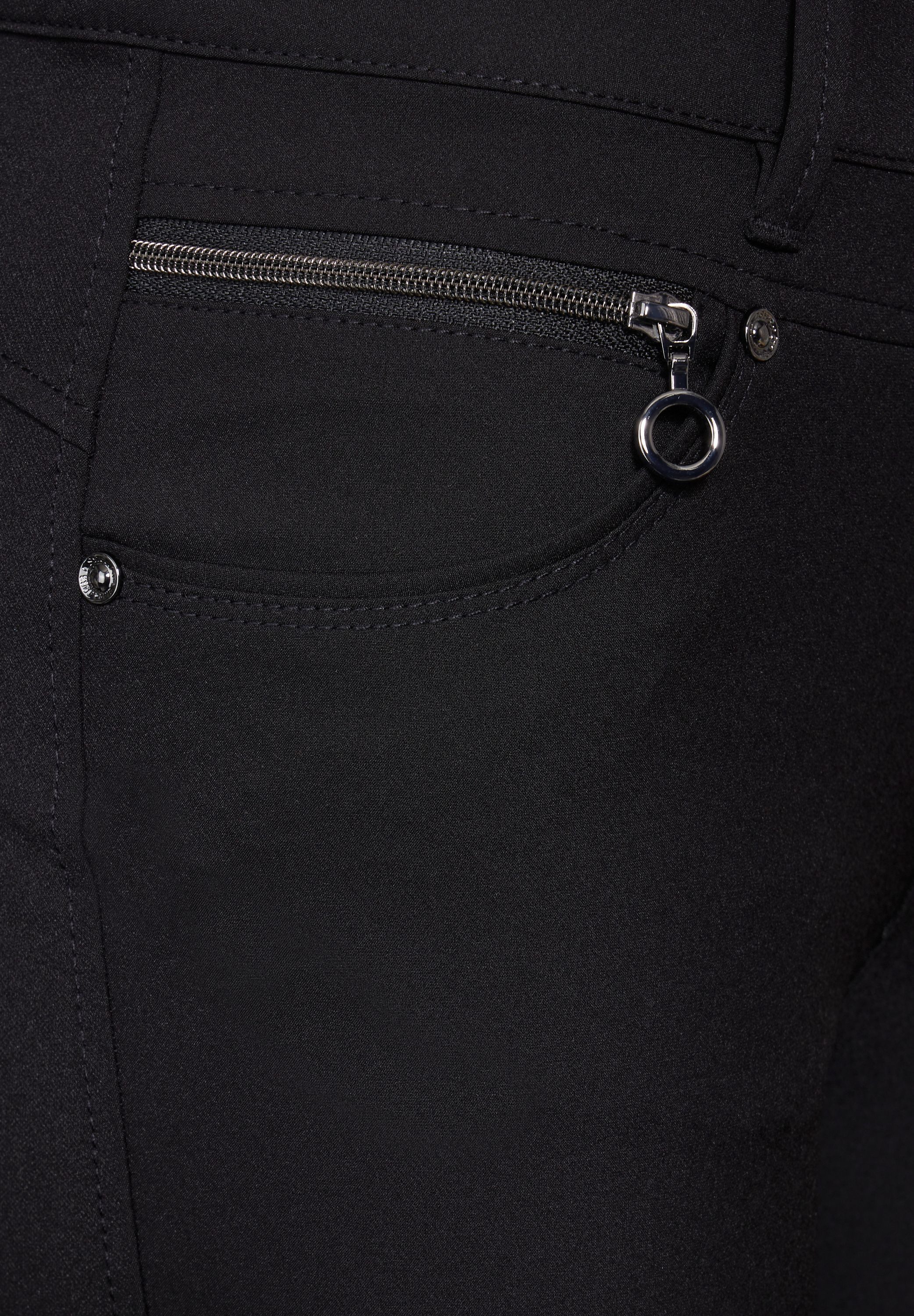 STREET ONE Röhrenhose, Middle Waist günstig online kaufen