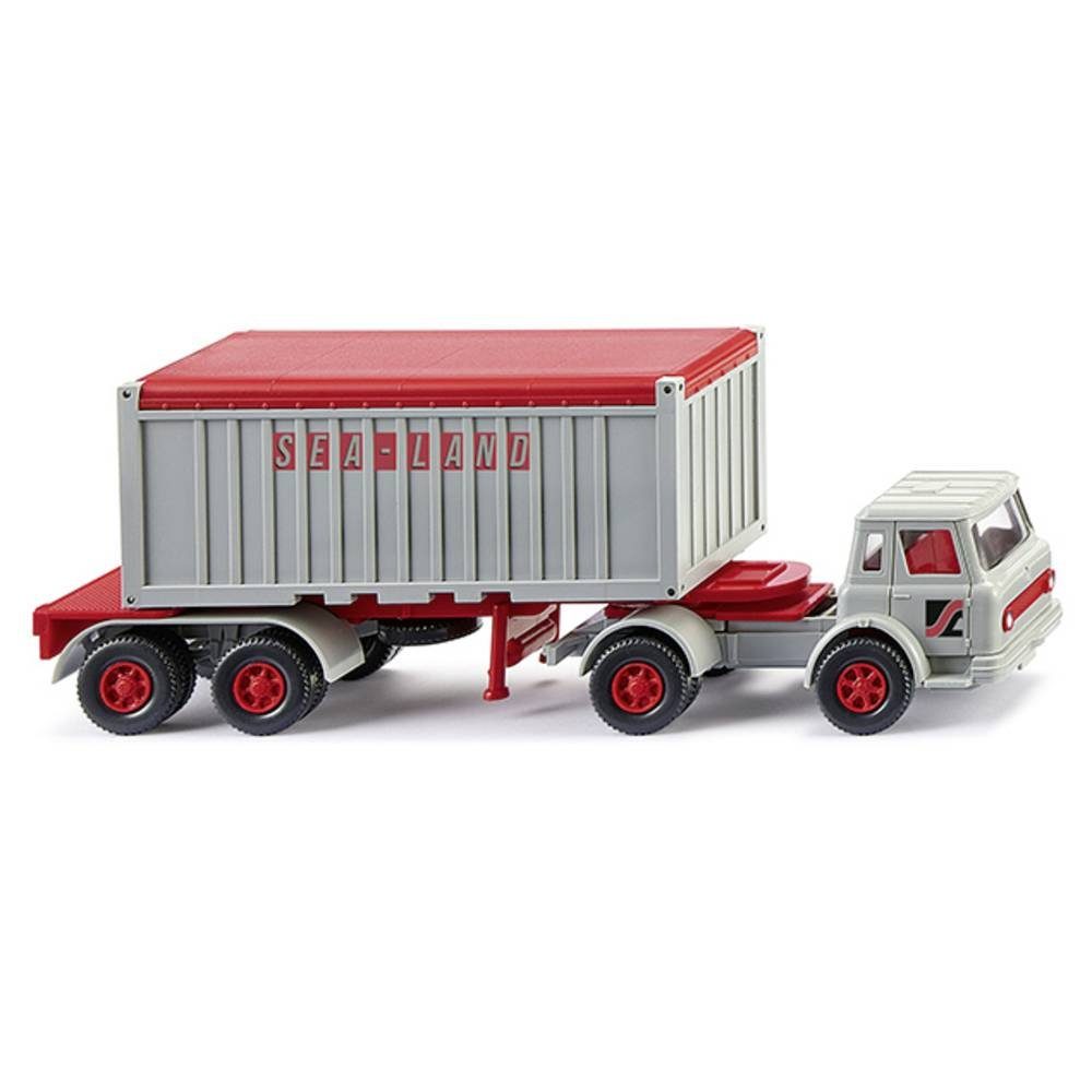 Modelleisenbahn-Straße H0 Int. Harvester Containersattelzug 20'