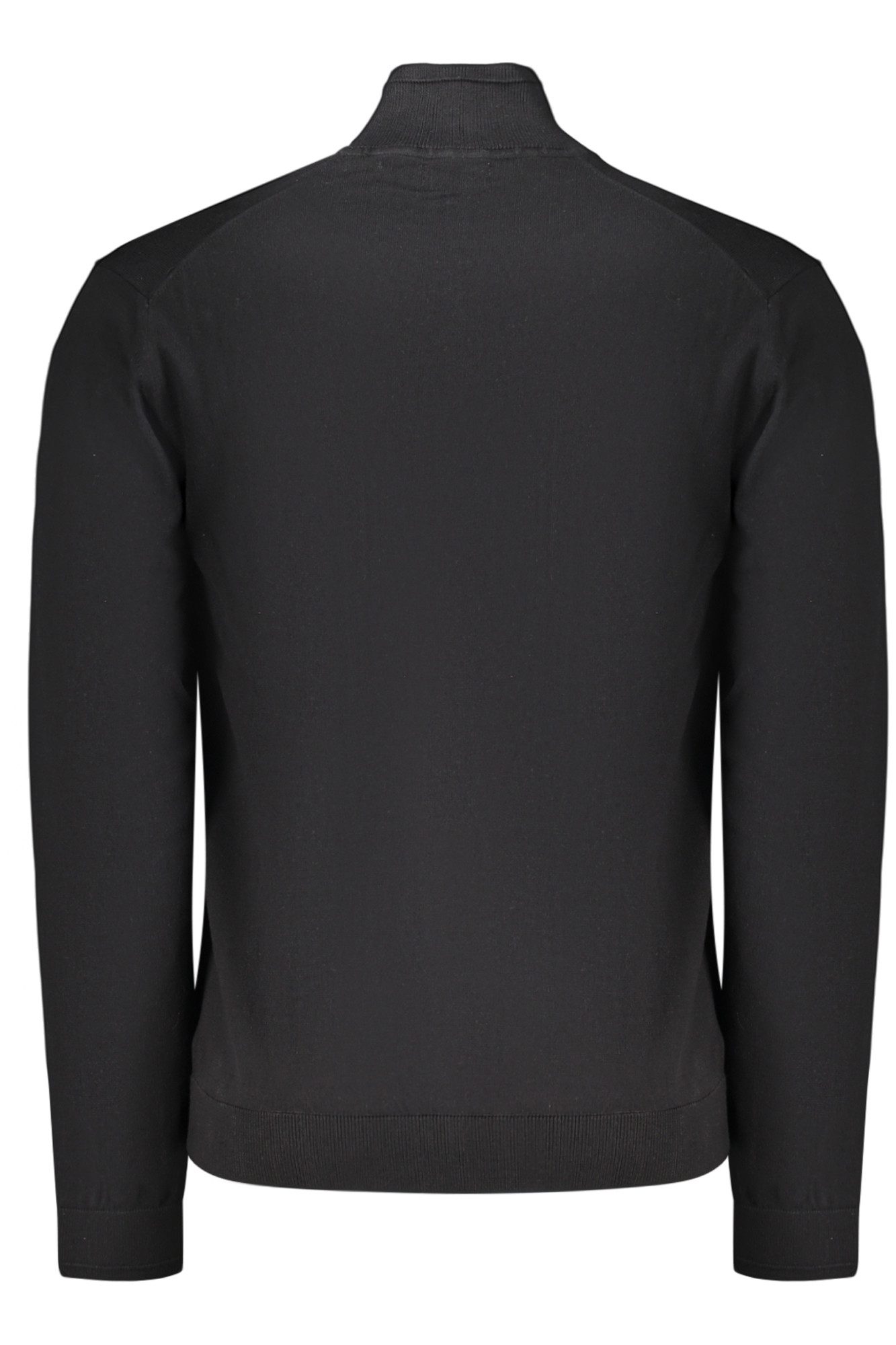 Napapijri Strickpullover Schwarze Herren-Strickjacke mit Reißverschluss – Relaxed Fit, Elega