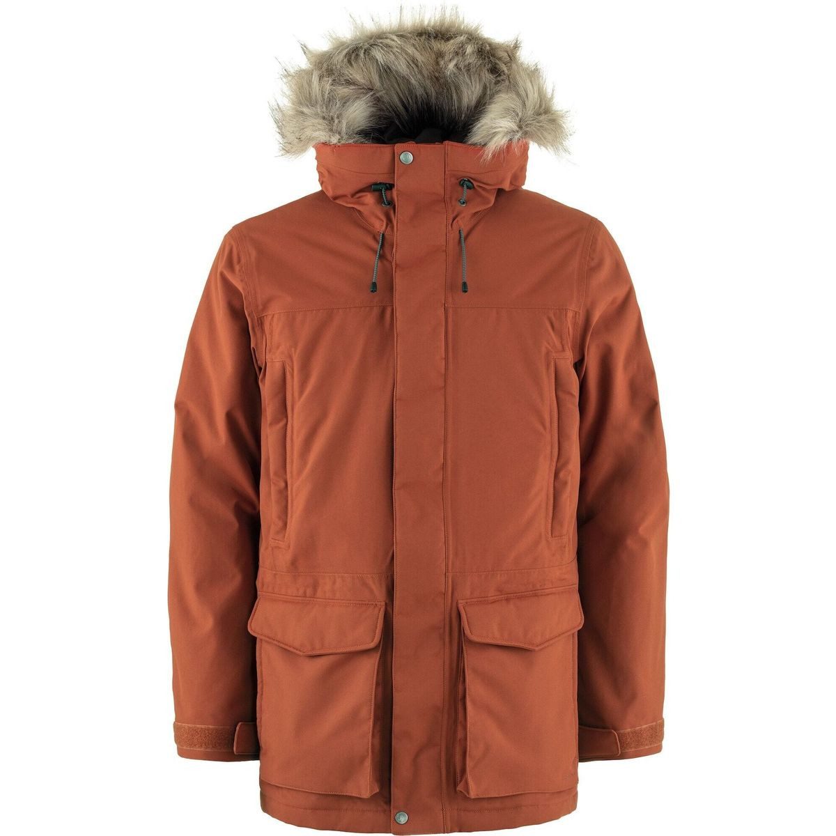 Fjällräven 3-in-1-Funktionsparka Nuuk Lite Parka M Leichter, wetterfester Herrenparka mit vielseitigen Taschen und