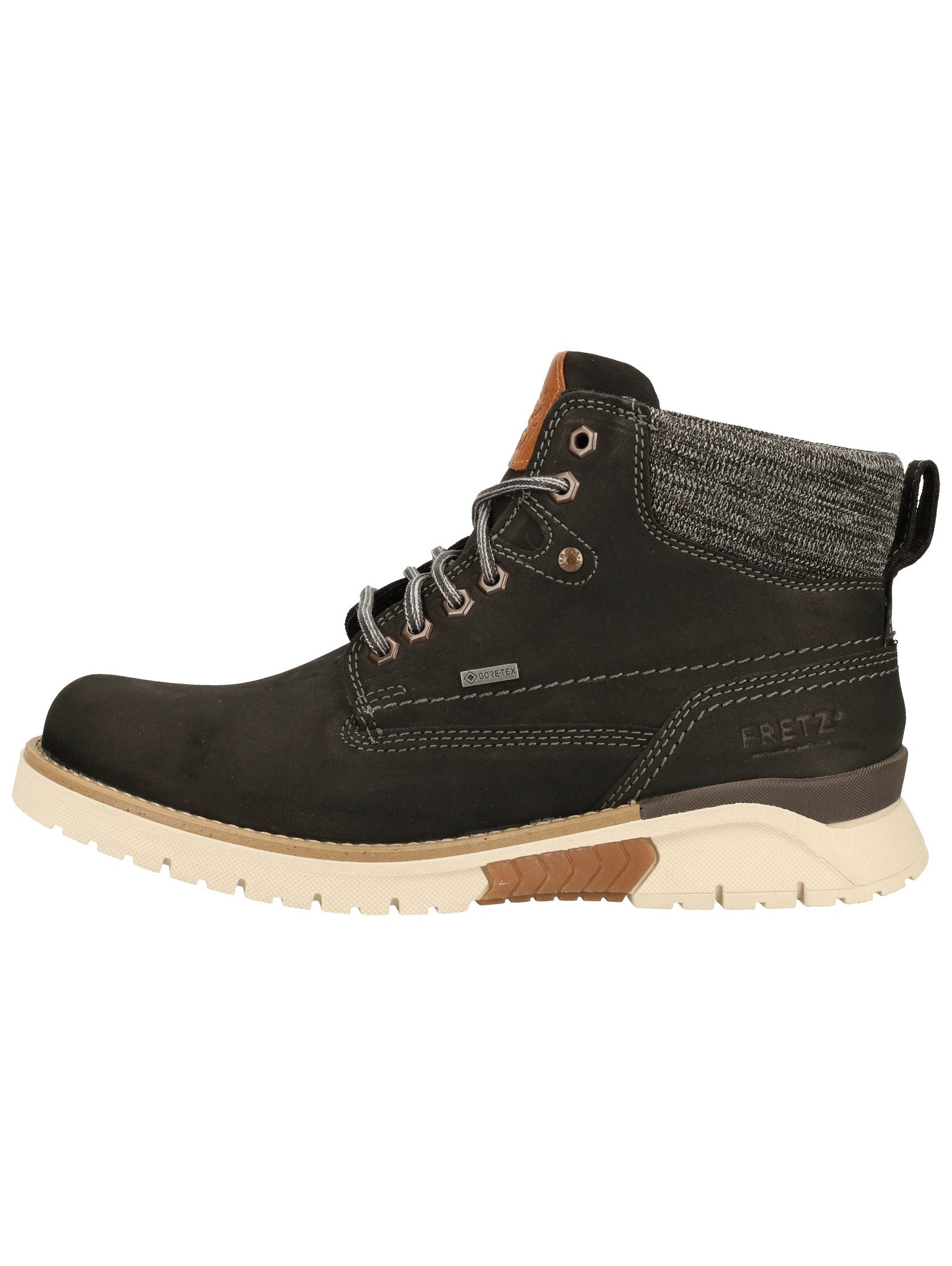 Fretz Men Stiefelette Nubukleder Schnürstiefelette