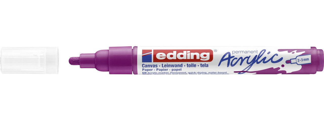 edding Collegeblock edding 5100 Acrylmarker medium beere