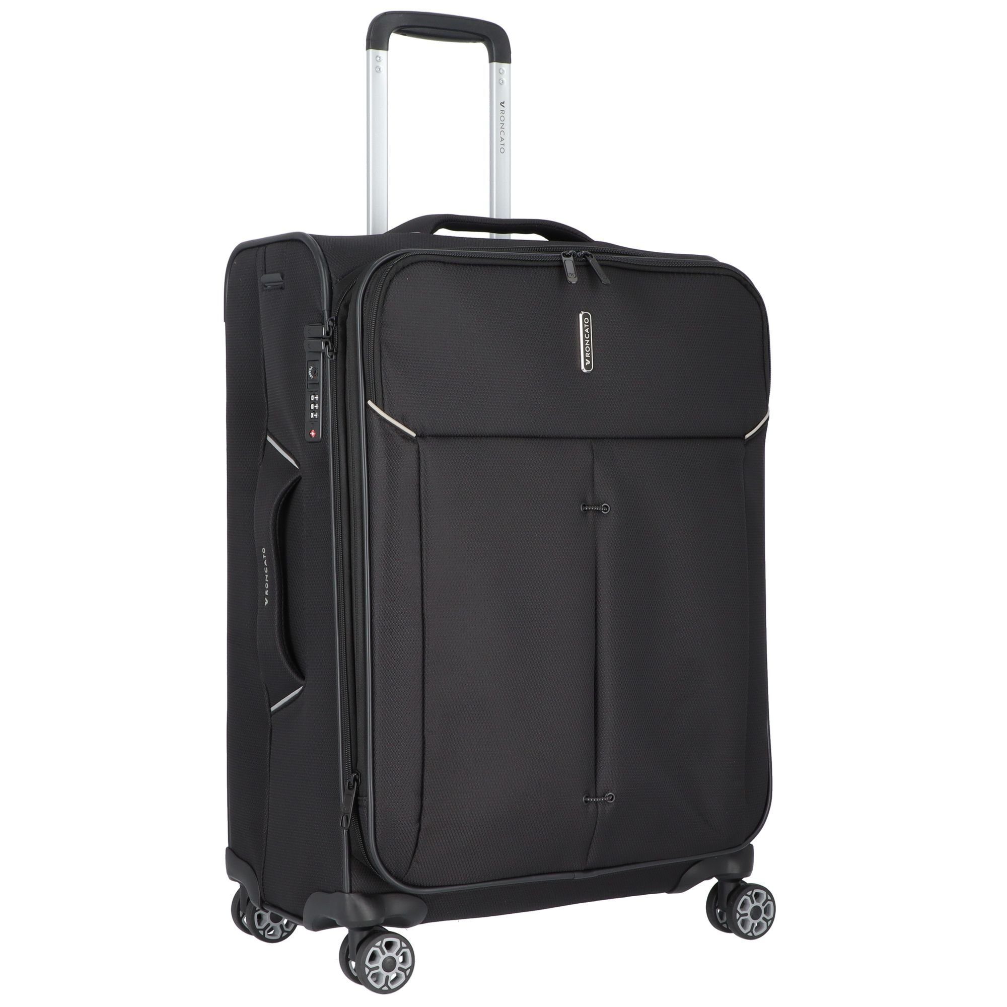 RONCATO Trolleyset Ironik 2.0, 4 Rollen, (3-teilig, 3 tlg), Nylon