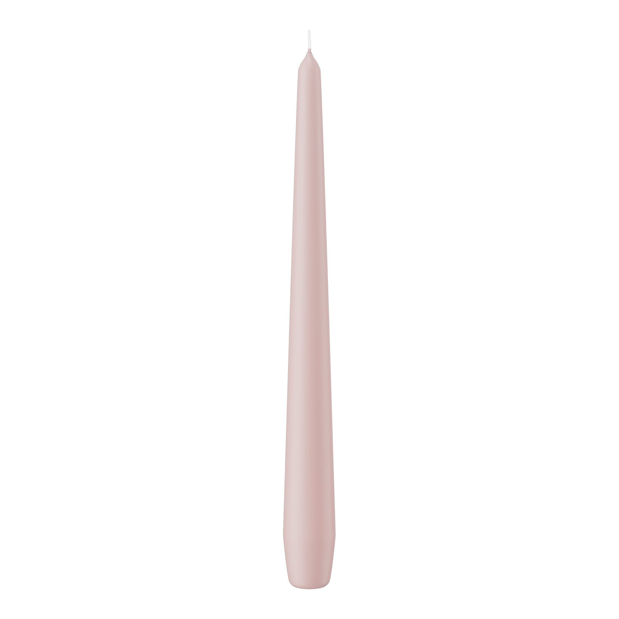 Wiedemann Kerzen Spitzkerze Spitzkerzen (konische Kerzen) Rosé 250 x Ø 25 mm, 12 Stück