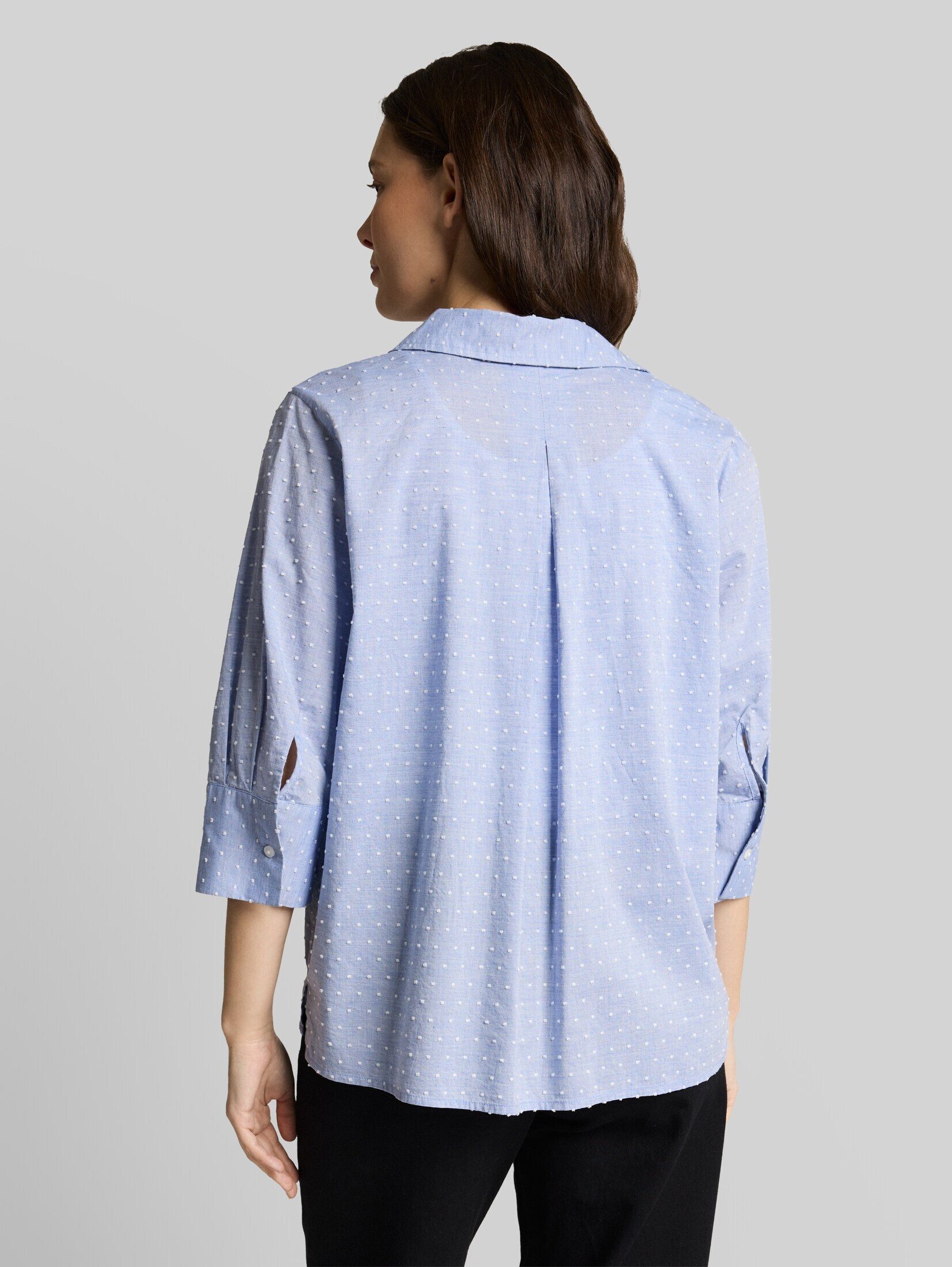 TOM TAILOR Langarmbluse Blusen & Shirts Loose Fit Bluse mit Stickerei
