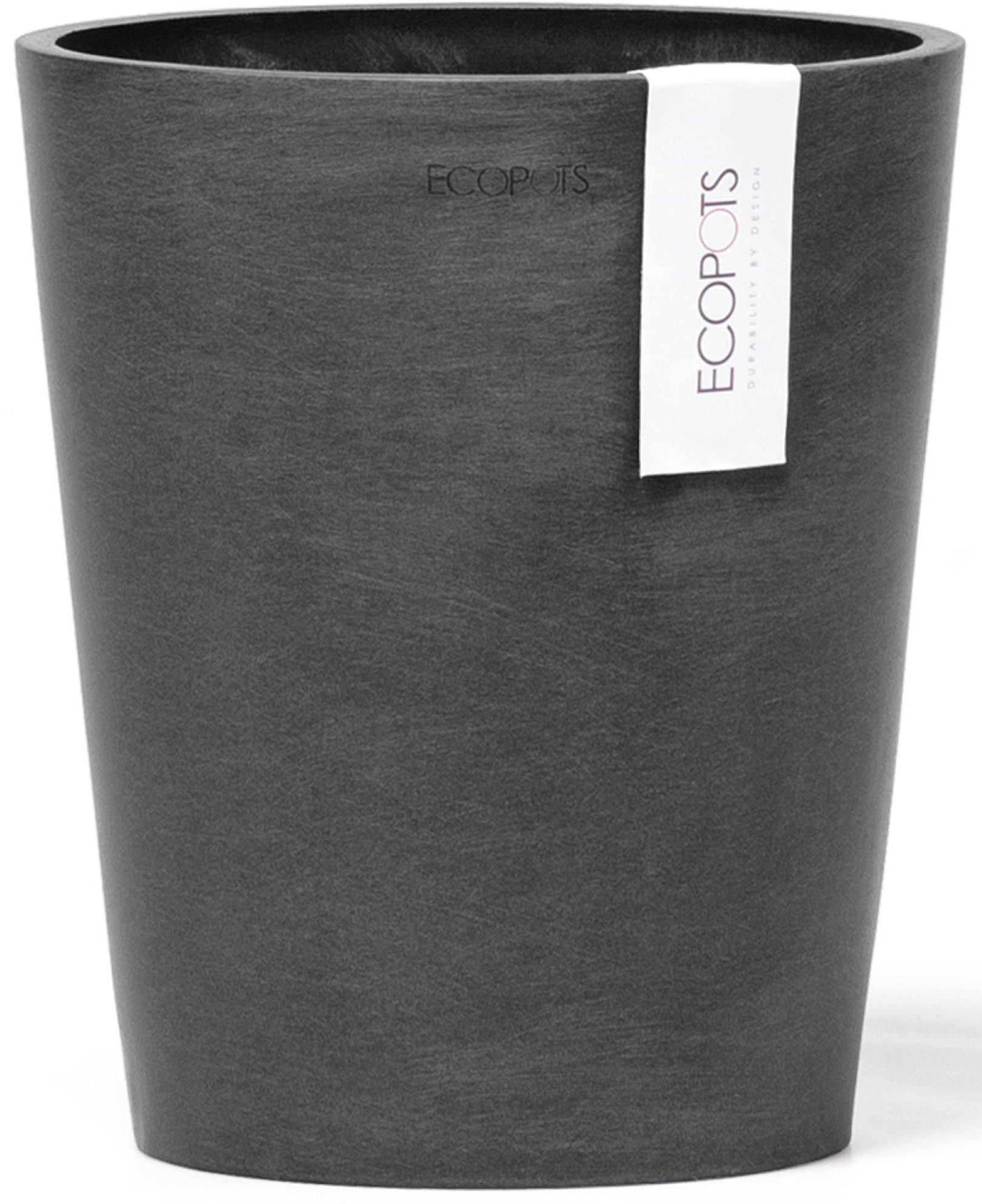 ECOPOTS Blumentopf Morinda Orchidee 17 Dunkelgrau, für den Innenbereich günstig online kaufen