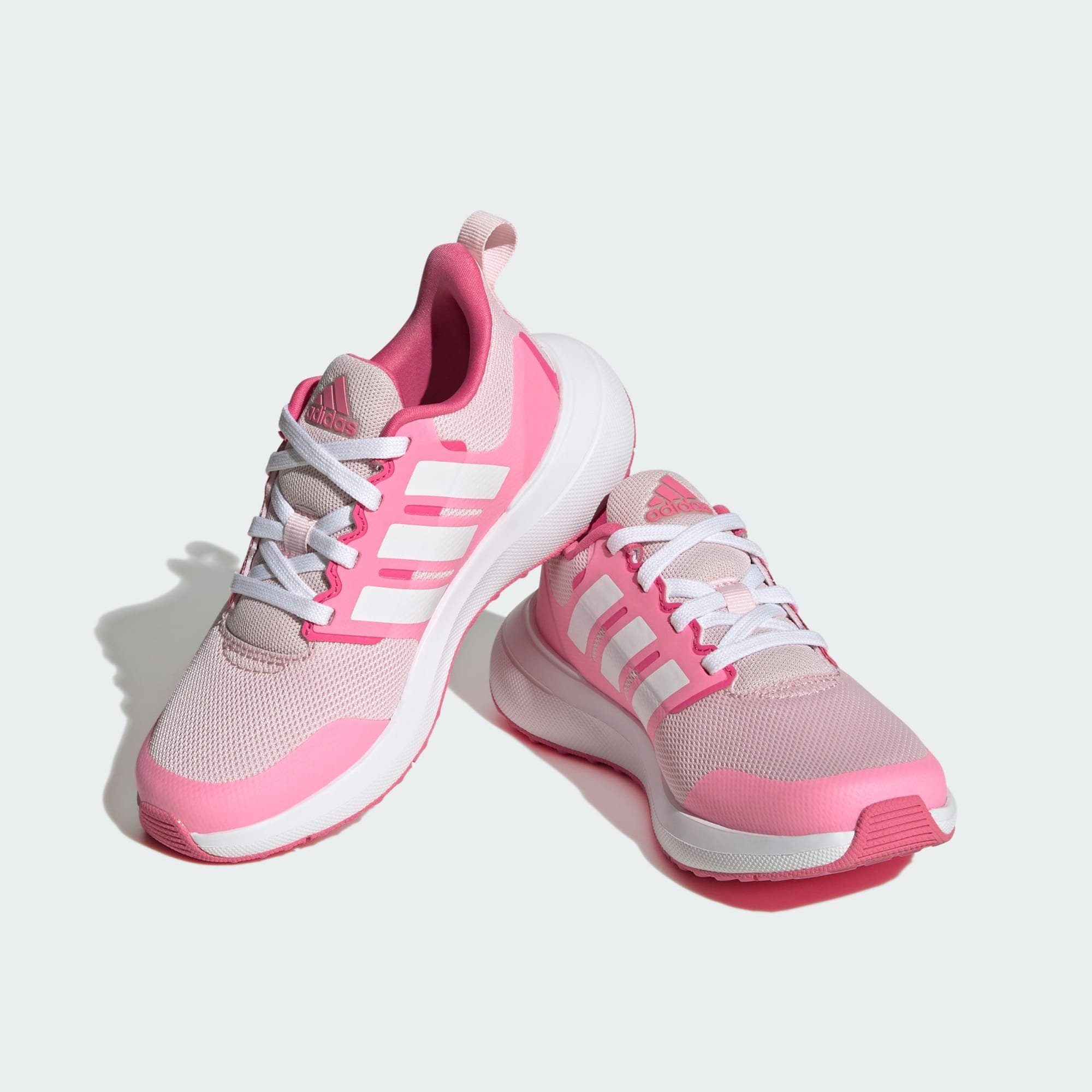 adidas Sportswear FORTARUN 2.0 CLOUDFOAM LACE SCHUH Sneaker Clear Pink / Cloud White / Bliss Pink