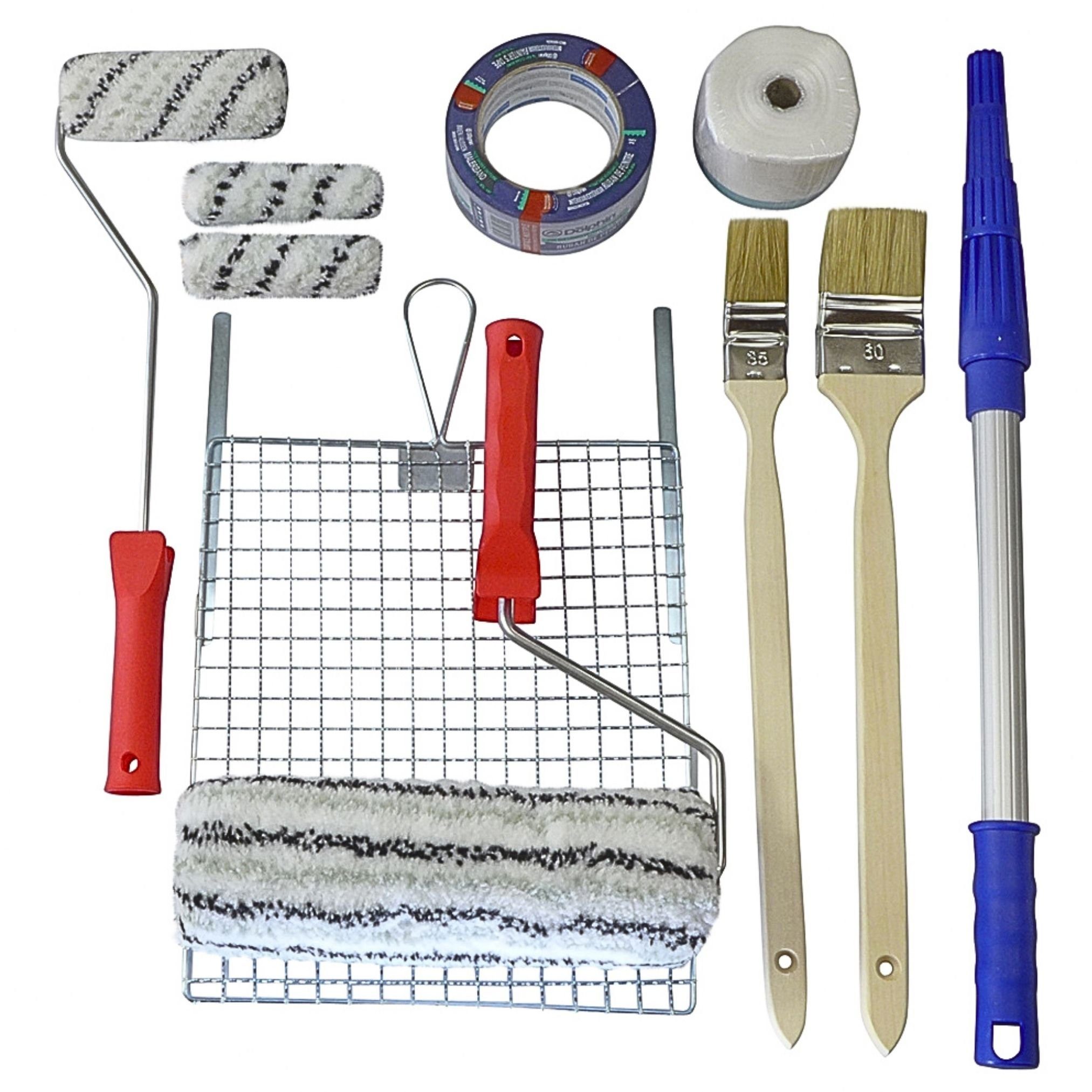 ROTIX Fassadenwalze ROTIX-Set zum Fassadestreichen 12-teilig (12-St)