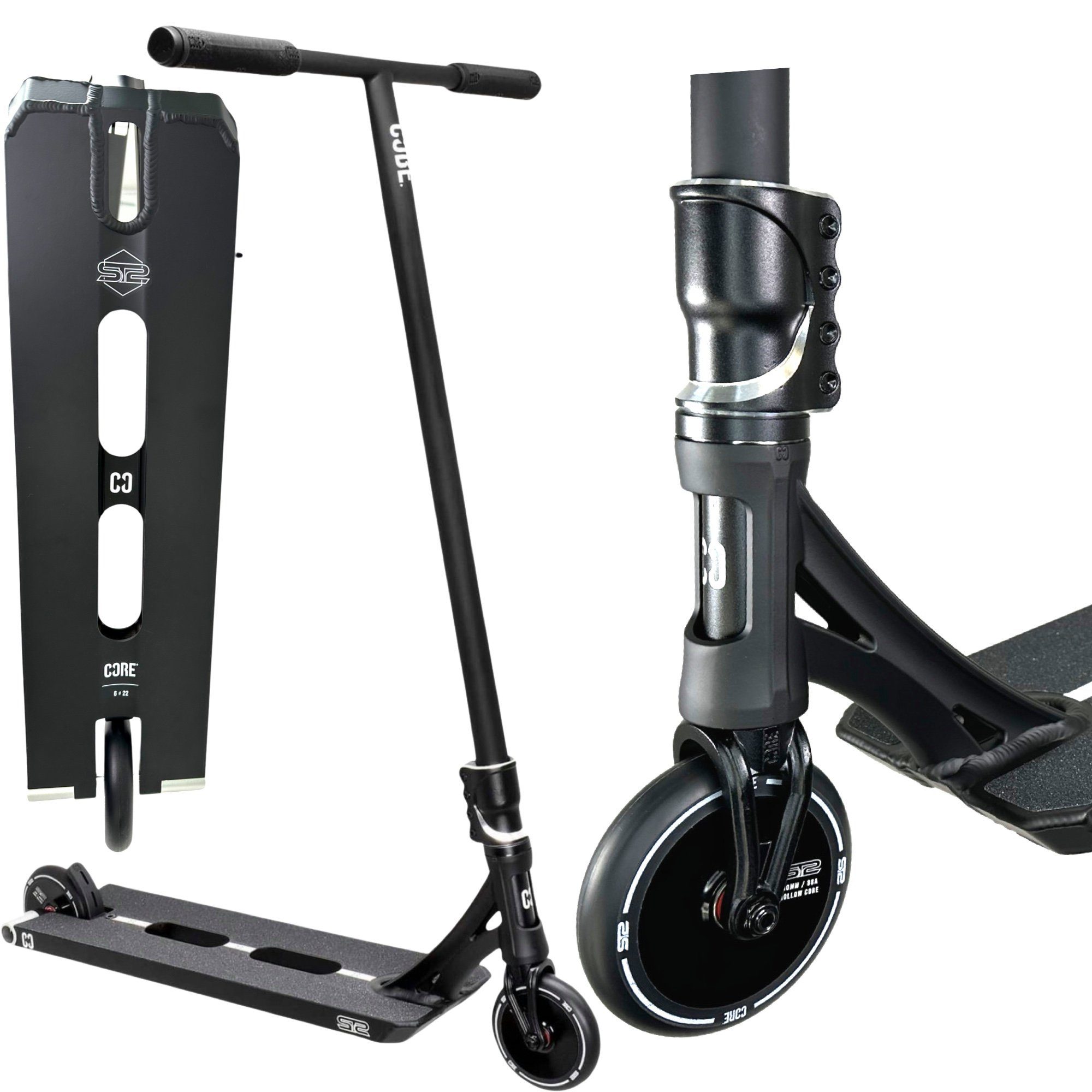 Core Action Sports Stuntscooter CORE ST2 Street Stunt-Scooter H=95cm schwarz