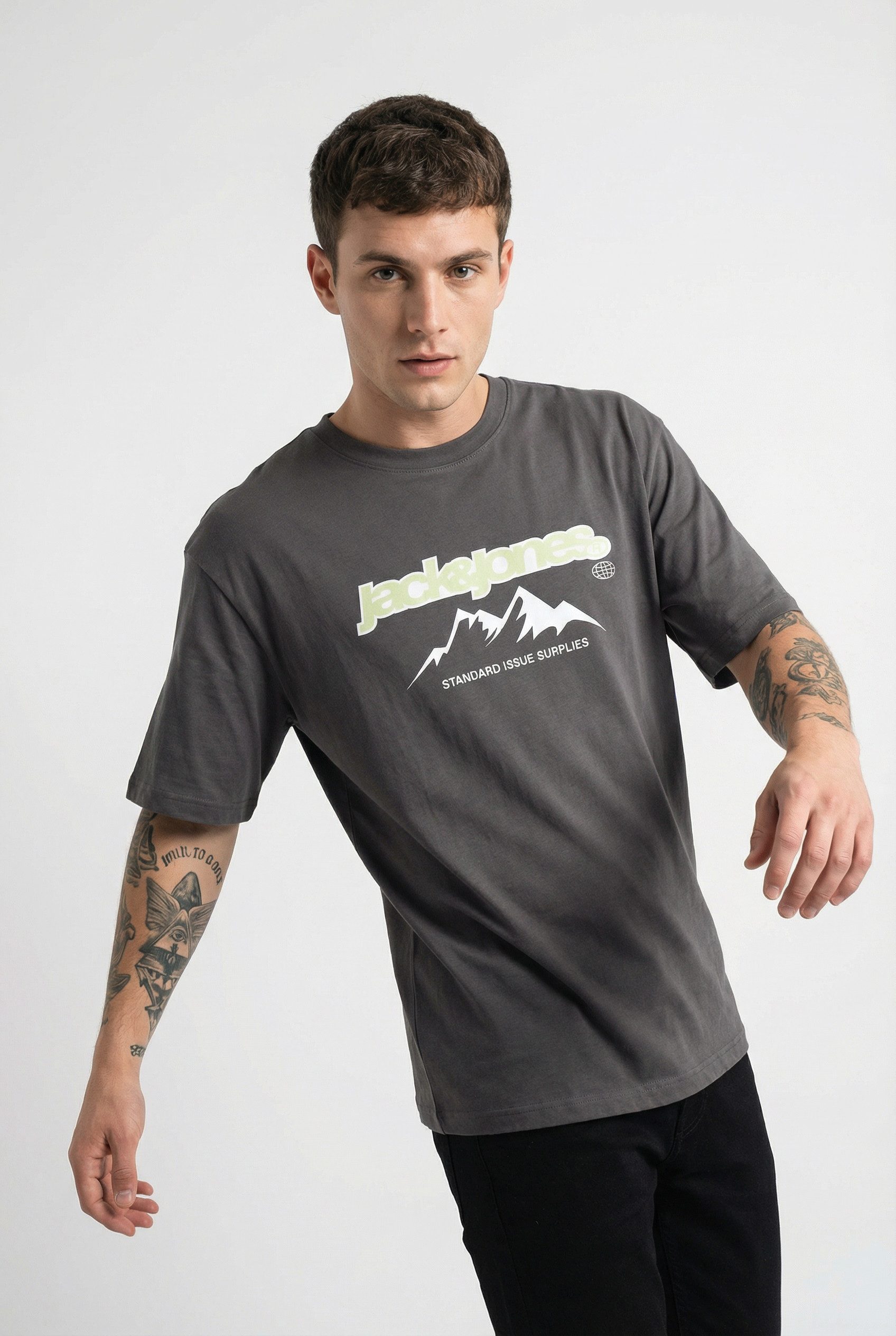 T-Shirt JCOFLARE FRONT TEE SS CREW NECK FST