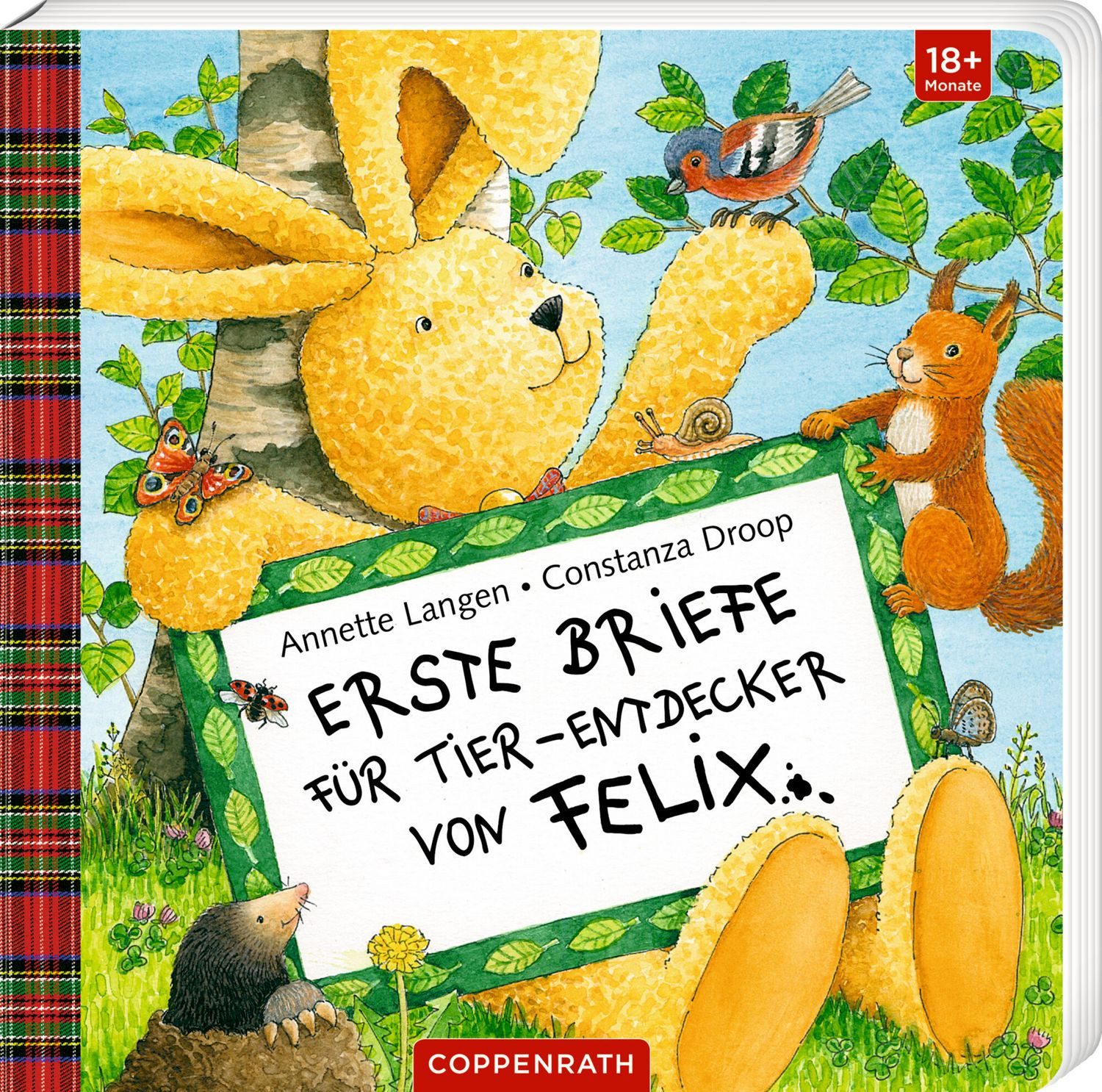 Erste Briefe für Tier-Entdecker von Felix (Pappbilderbuch) / Annette Langen