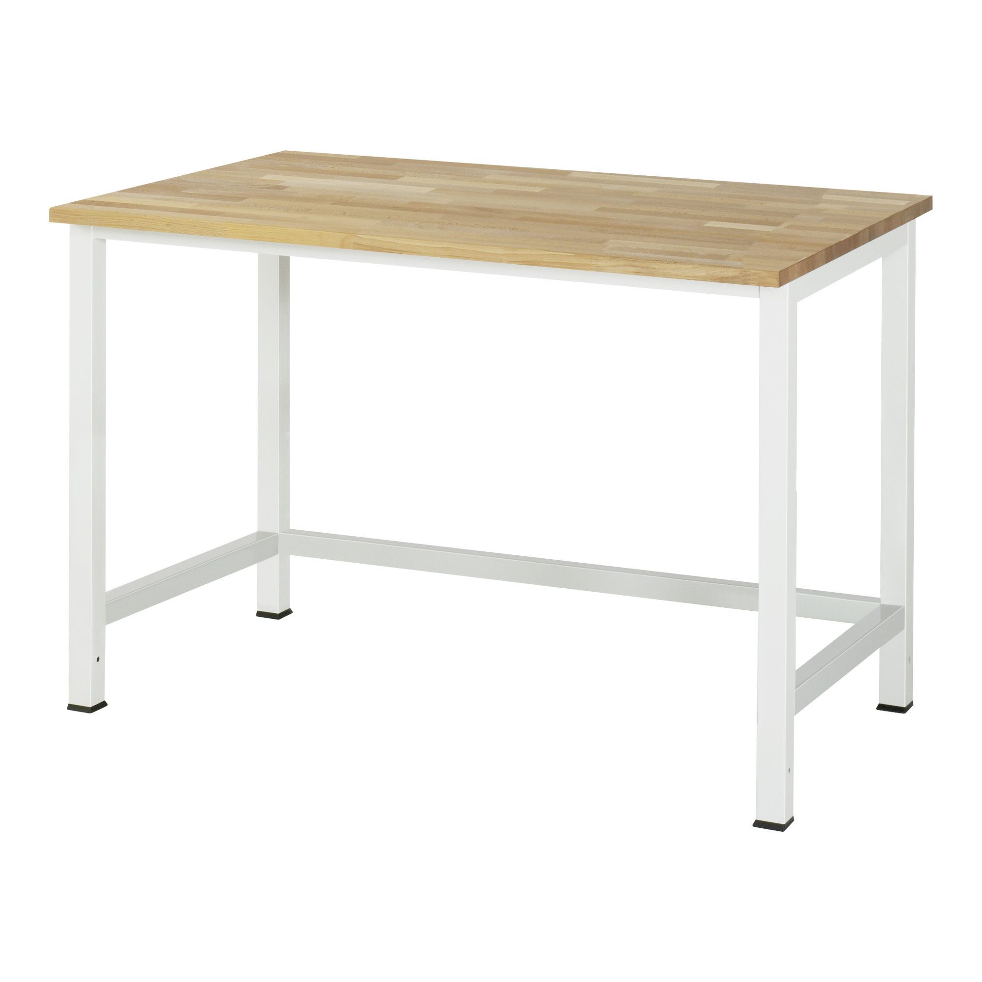 RAU Werkbank Rau Werktisch Buche-Massiv-Platte BxTxH 1250x800x825 mm