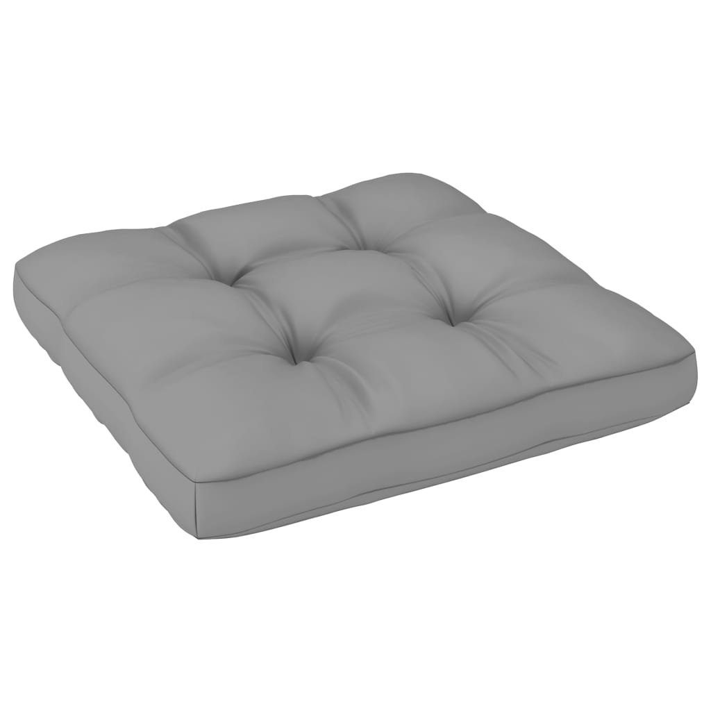 Garten-Lounge-Set vidaXL Kiefer Kissen Teile 1 Loungesofa mit 2-tlg. Massivholz,