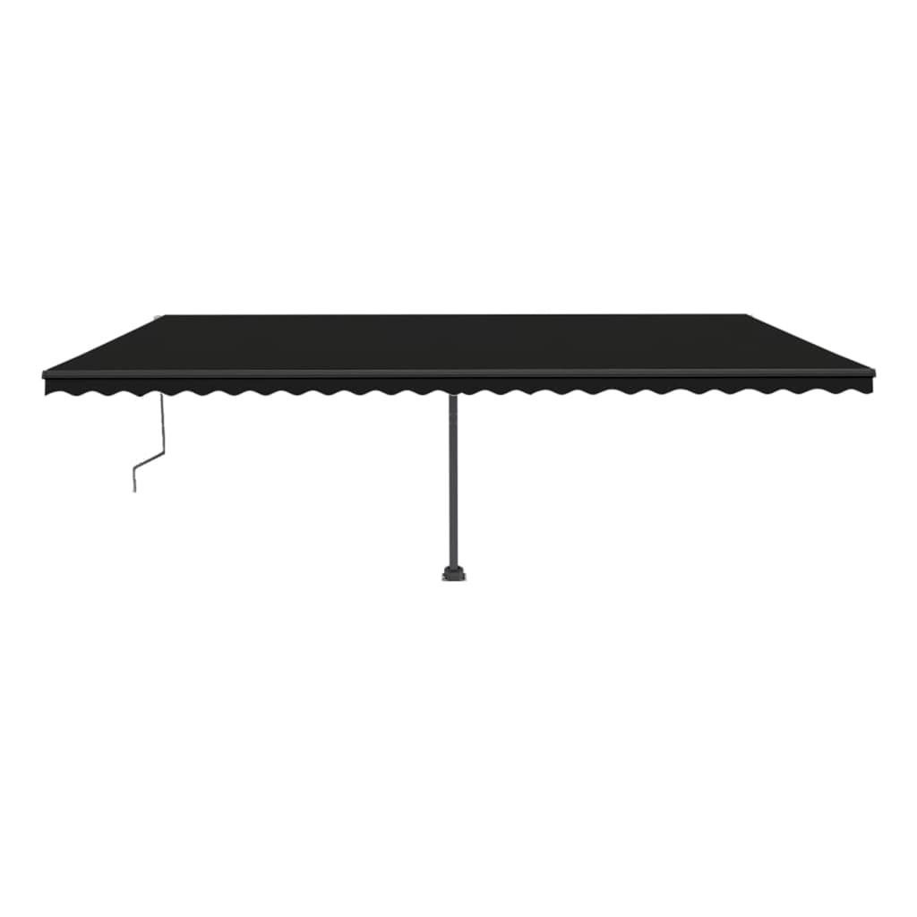 Thumbnail - furnicato Markise Standmarkise Automatisch 600x300 cm Anthrazit (1-St)