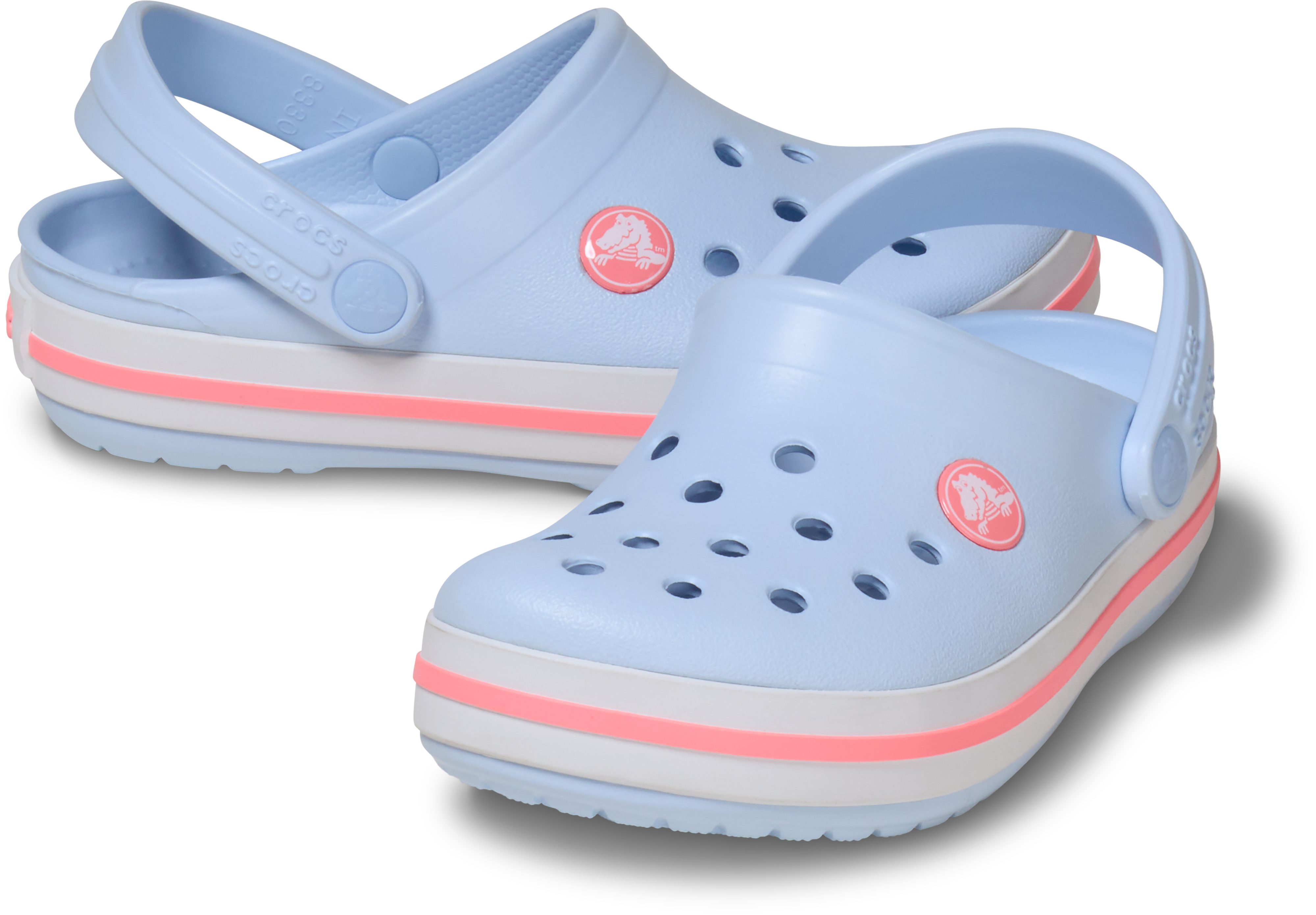 Crocs Crocband Clog Clog Sandale, Sommerschuh, Badeschuh mit Lüftungsöffnungen