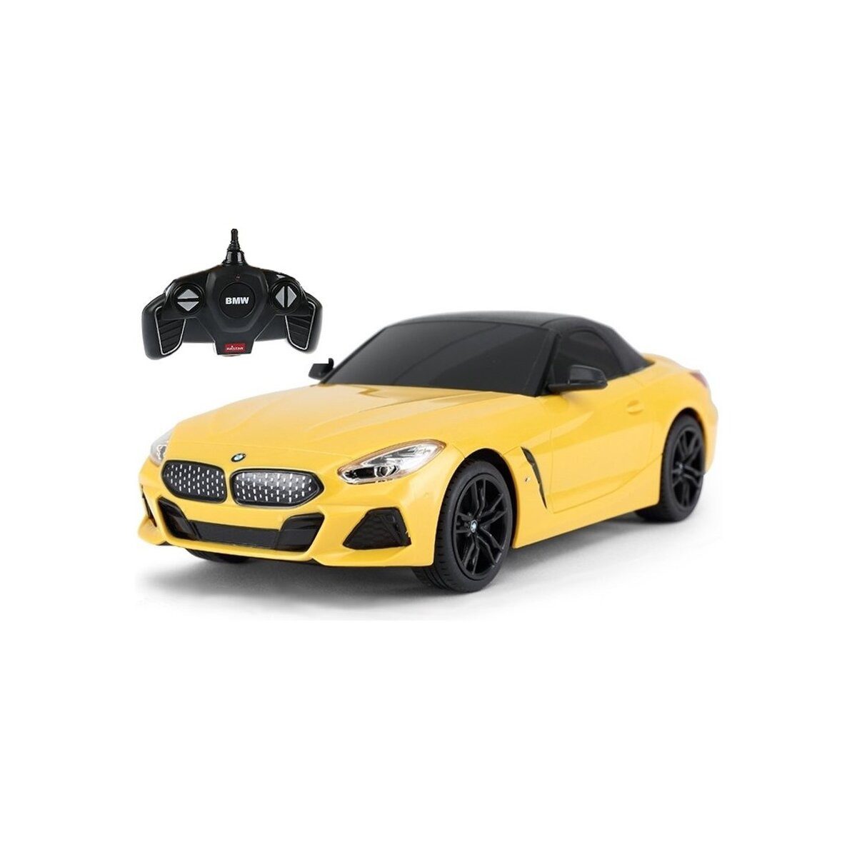 Wisam RC-Auto Ferngesteuertes Auto R/C BMW Z4 Roadster Rastar 1:18 Gelb