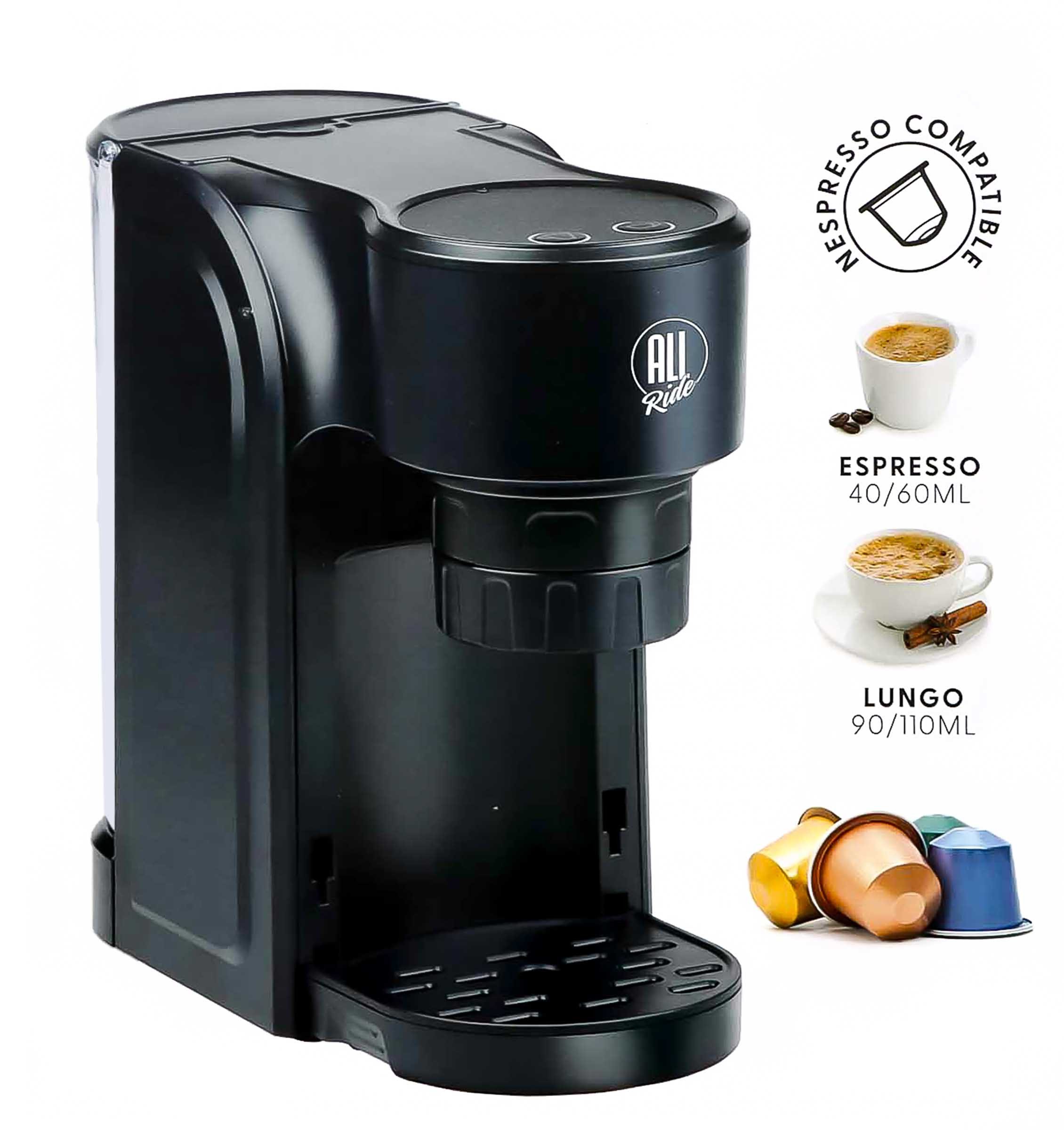 All Ride Kapselmaschine LKW Kapsel Kaffeemaschine, Kapsel, 24 Volt Kapsel Kaffeemaschine für LKW Wohnmobil