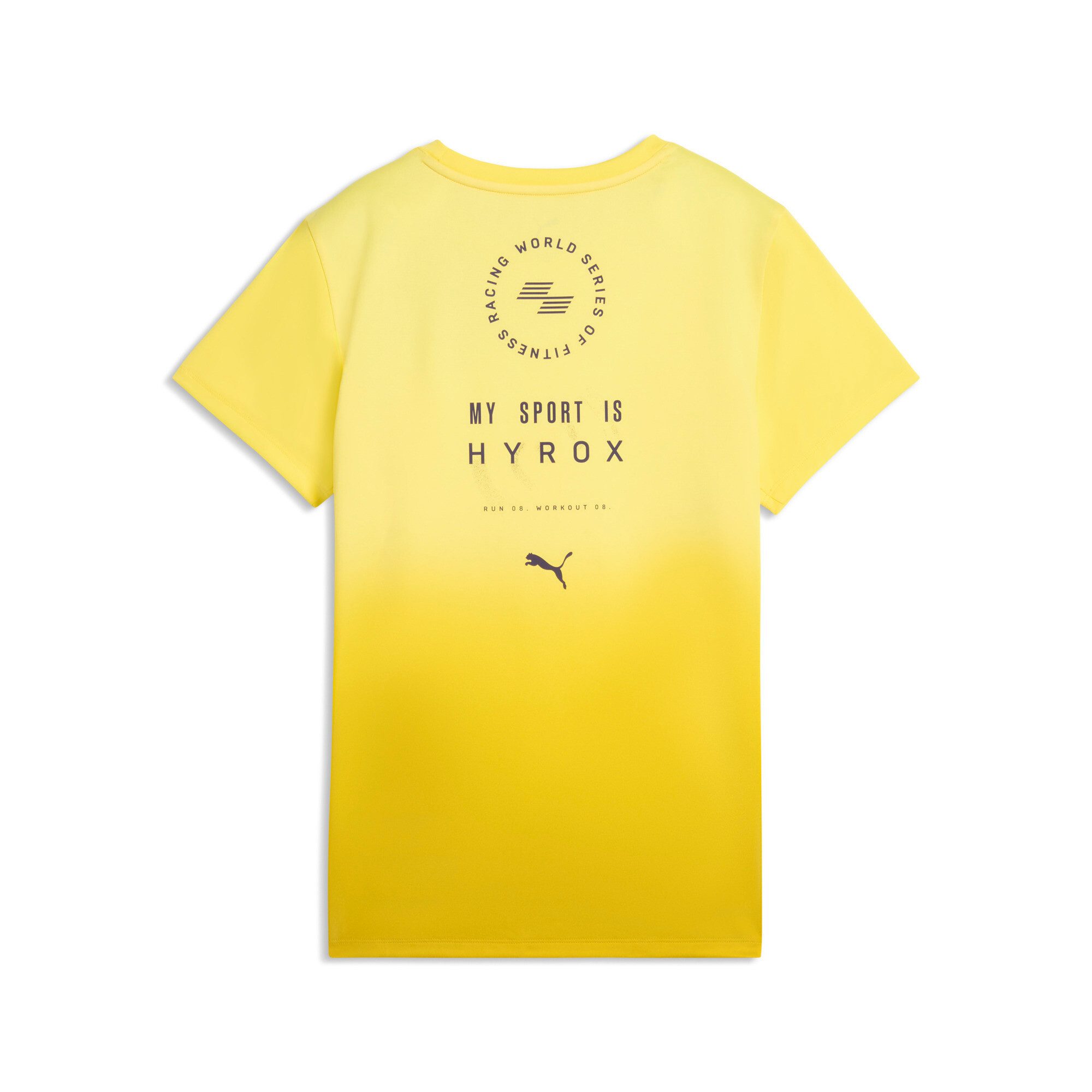 PUMA Trainingsshirt W X HYROX POLY GRAPHIC TEE Regular Fit, kurze Ärmel, für Fitness, atmungsaktives Material – Bild 5 von 5