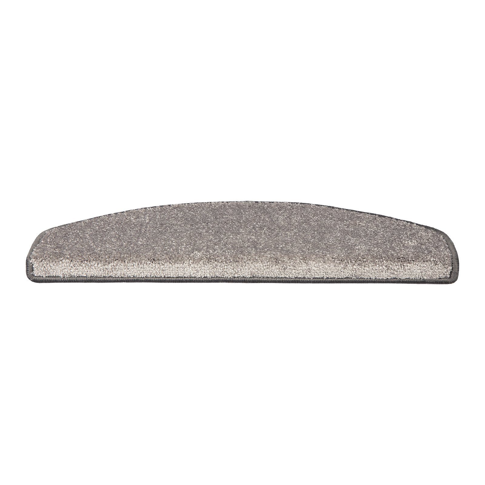 Floordirekt Stufenmatte Sundae 1A, Erhältlich in vielen Farben & Größen, Treppenschutz, Halbrund, Höhe: 13,5 mm