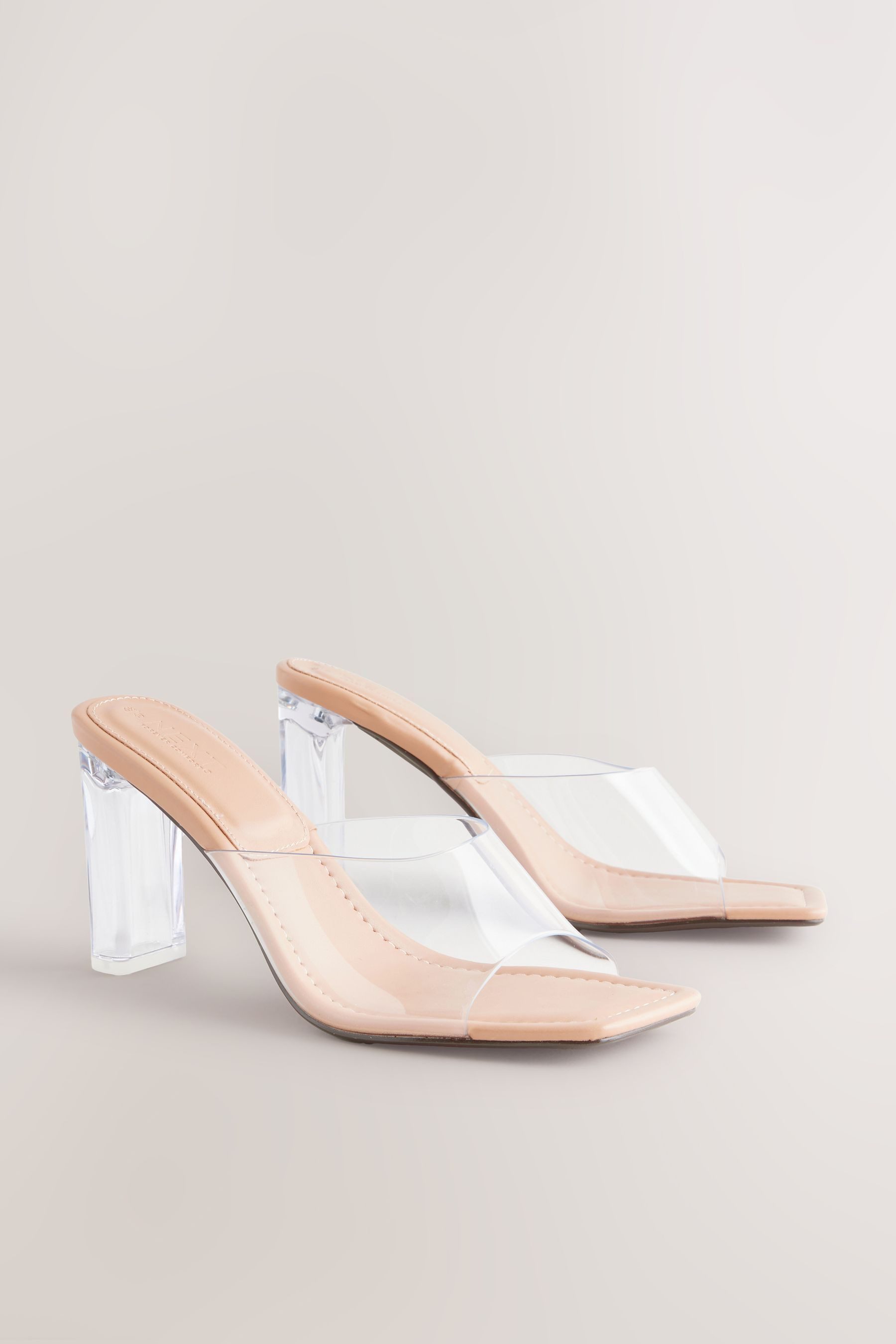 Next Forever Comfort® Eckige Blockabsatz-Pantoletten Sandalette günstig online kaufen