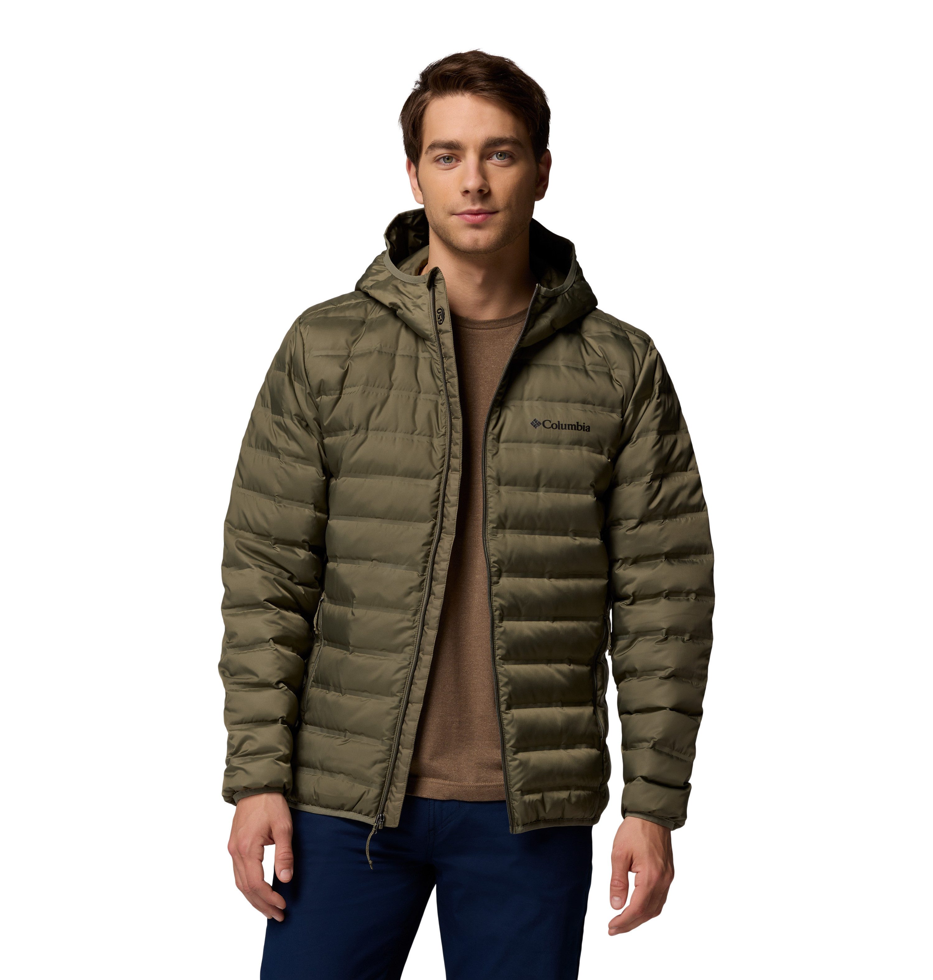 Columbia Daunenjacke LAKE 22 II DOWN HOODED JACKET (1-St) Winterjacke Herre günstig online kaufen