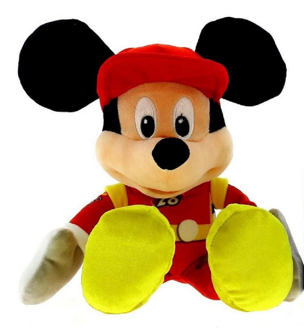 Disney Mickey Mouse Kuscheltier Maus, Minnie / Micky Mouse und die flinken Flitzer, Stofftier, Mickey-Fan, Kollektion, Geschenke