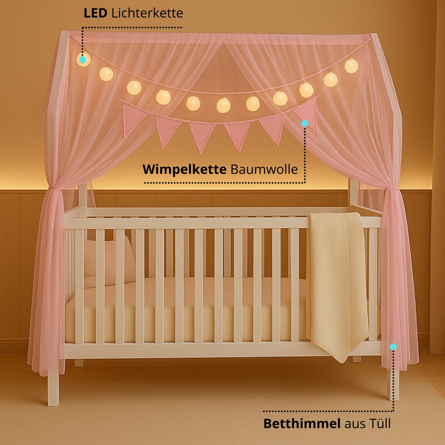 Alavya Home® Komplettbett ELLA 60x120 cm günstig online kaufen