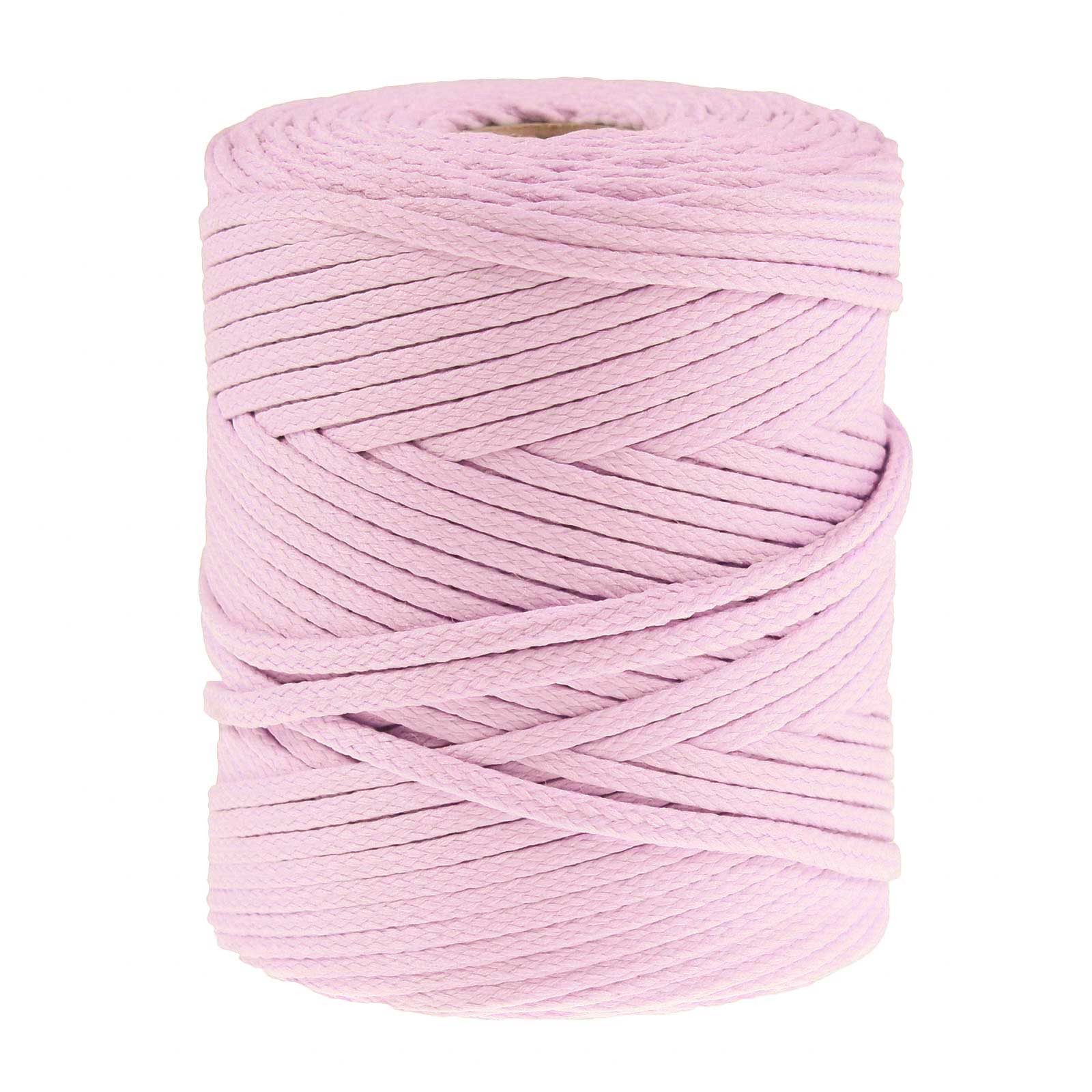 maDDma Seil 100m Polyester-Schnur Kordel 4mm, bubblegum